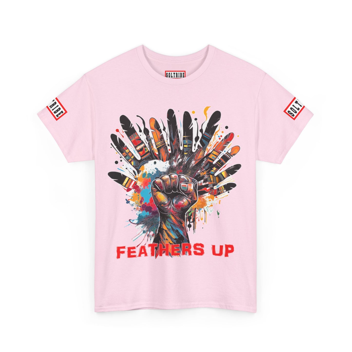 FEATHERS UP! T-SHIRT