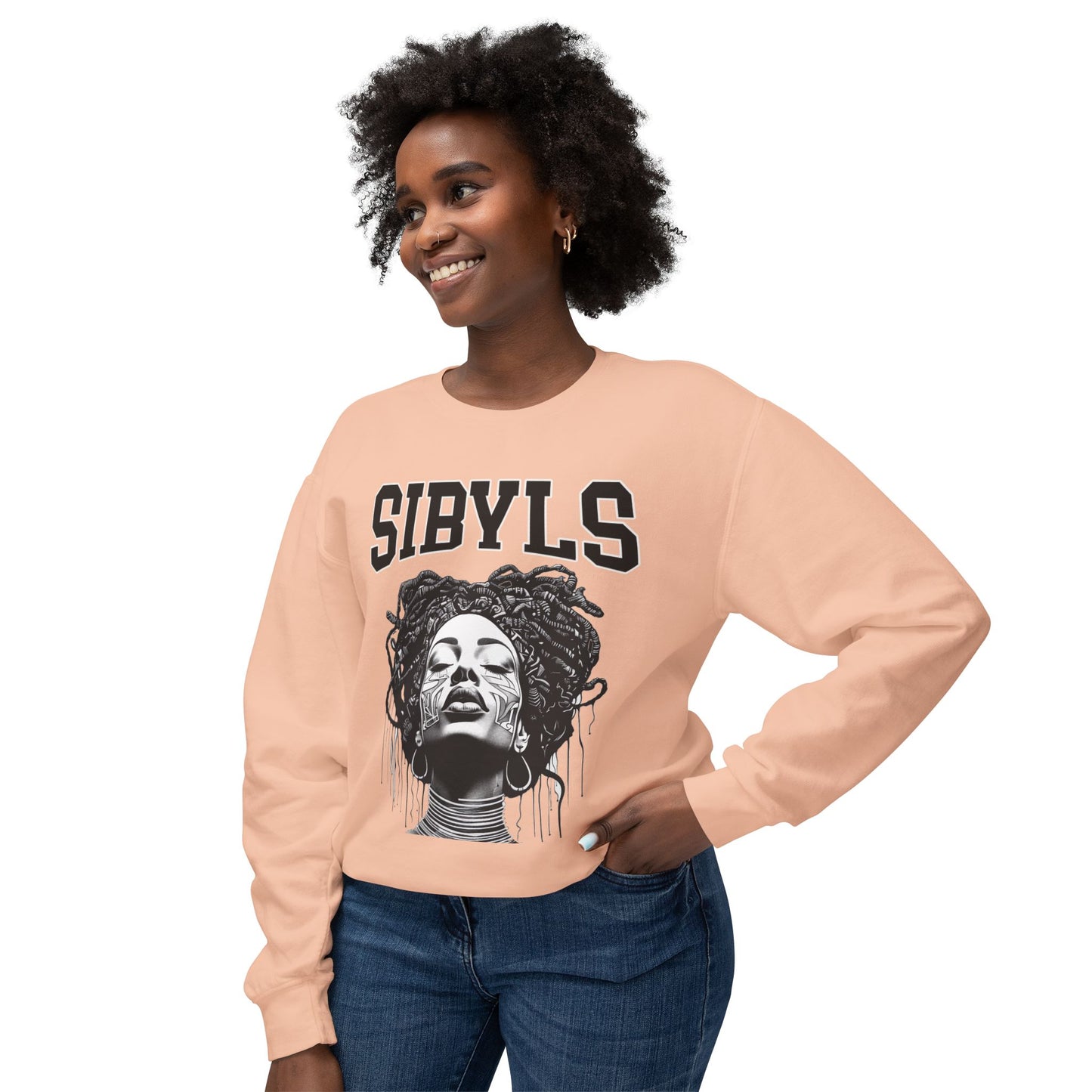 Crewneck Sweatshirt — "SIBYLS"