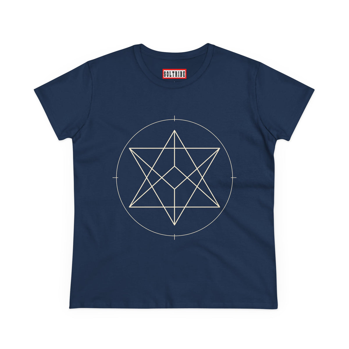 Women's Sacred Geometry Merkaba T-Shirt