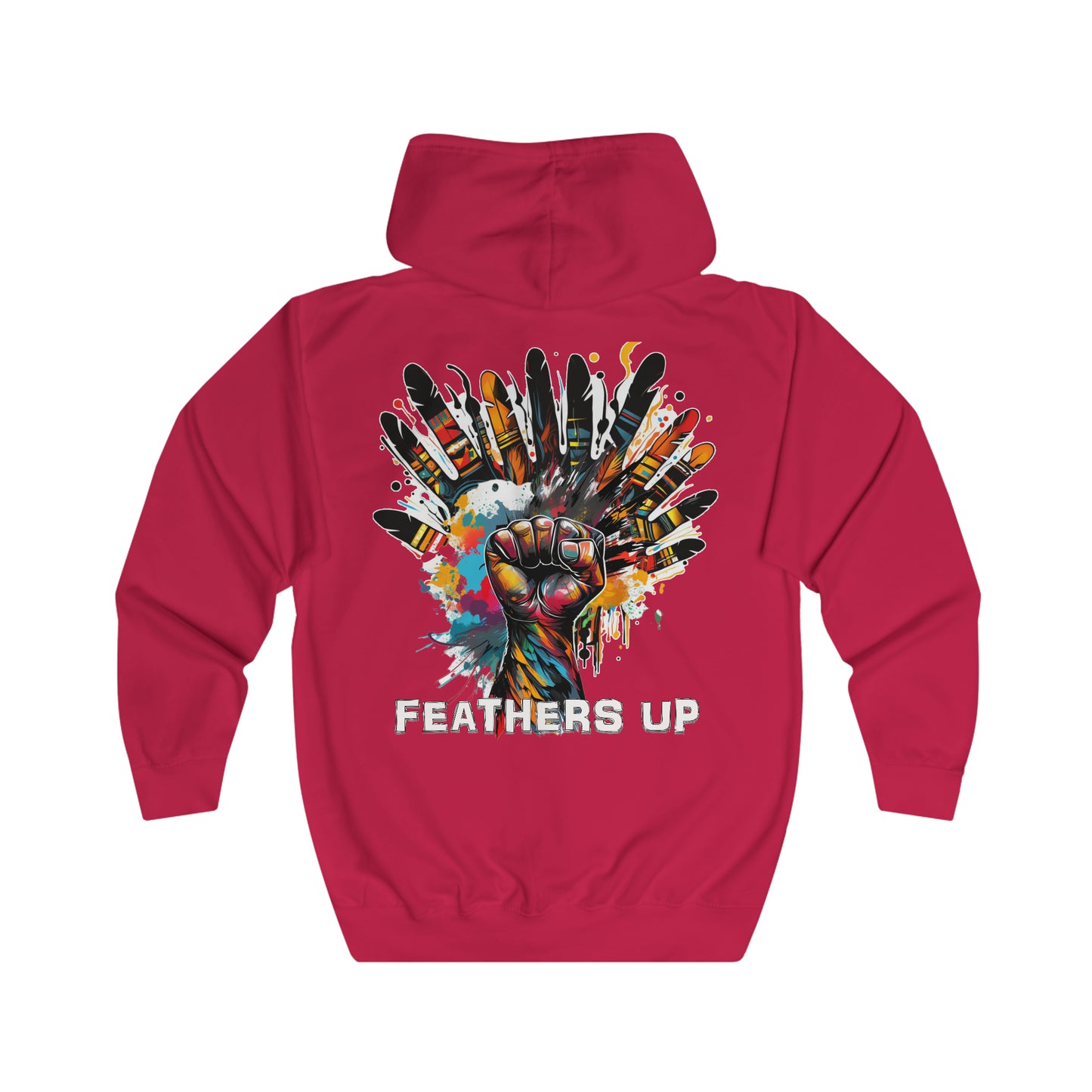 Feathers Up Full Zip Hoodie