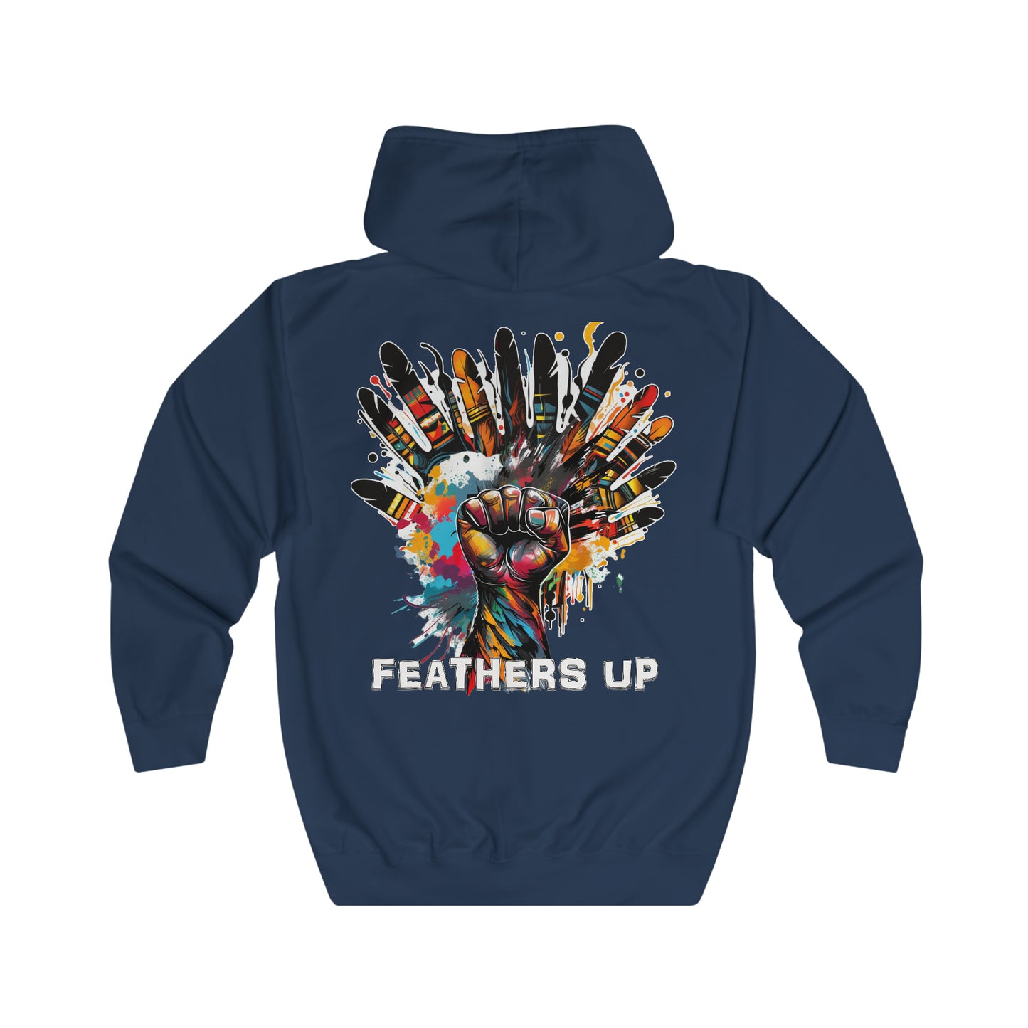 Feathers Up Full Zip Hoodie