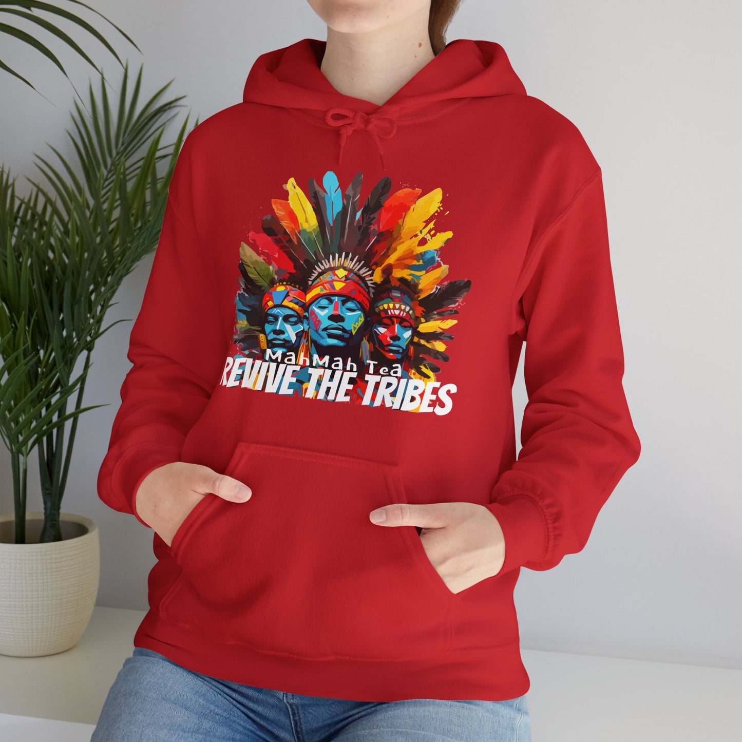 REVIVE THE TRIBES  Hooded Sweatshirt (unisex)