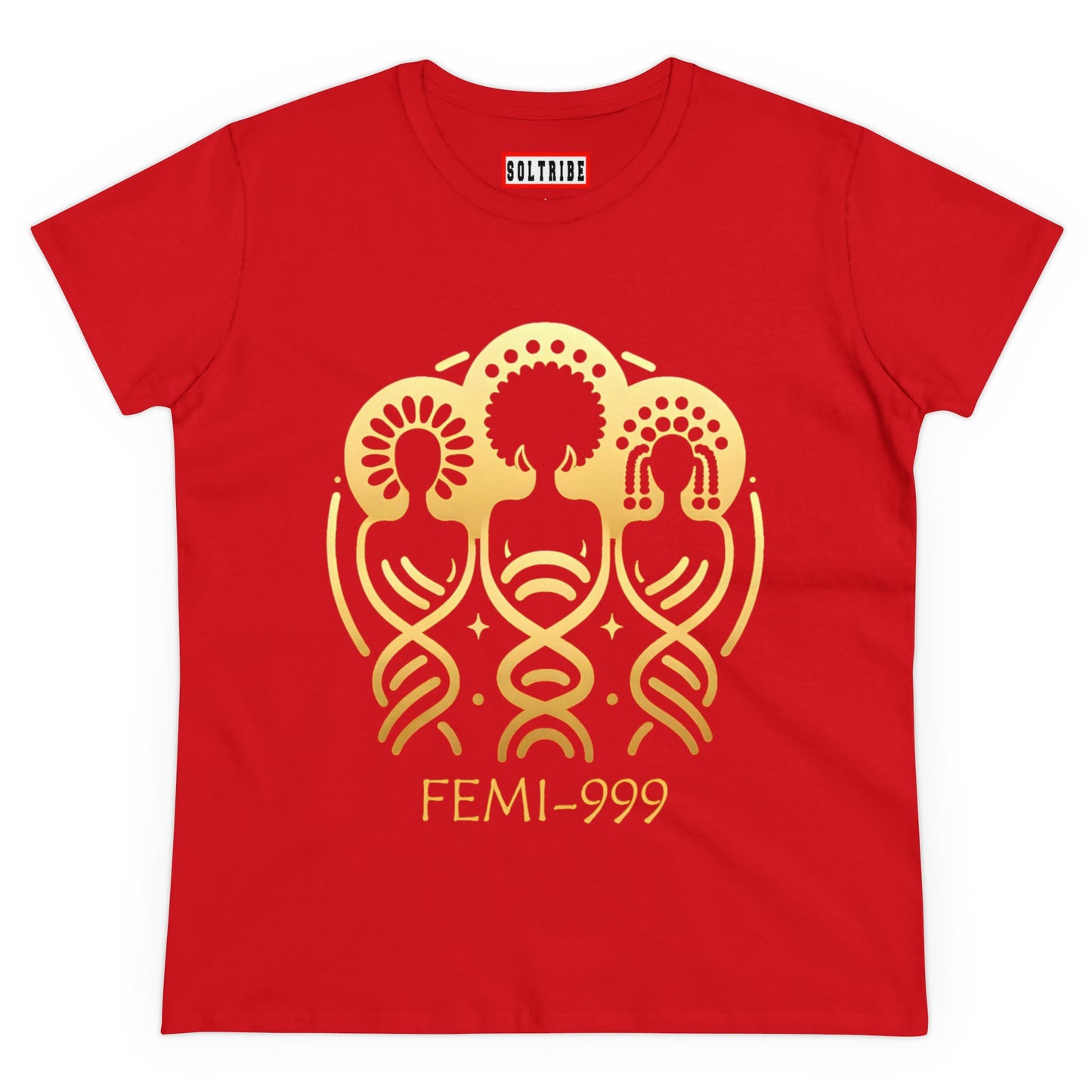 FEMI-999 Women's Midweight Cotton Tee