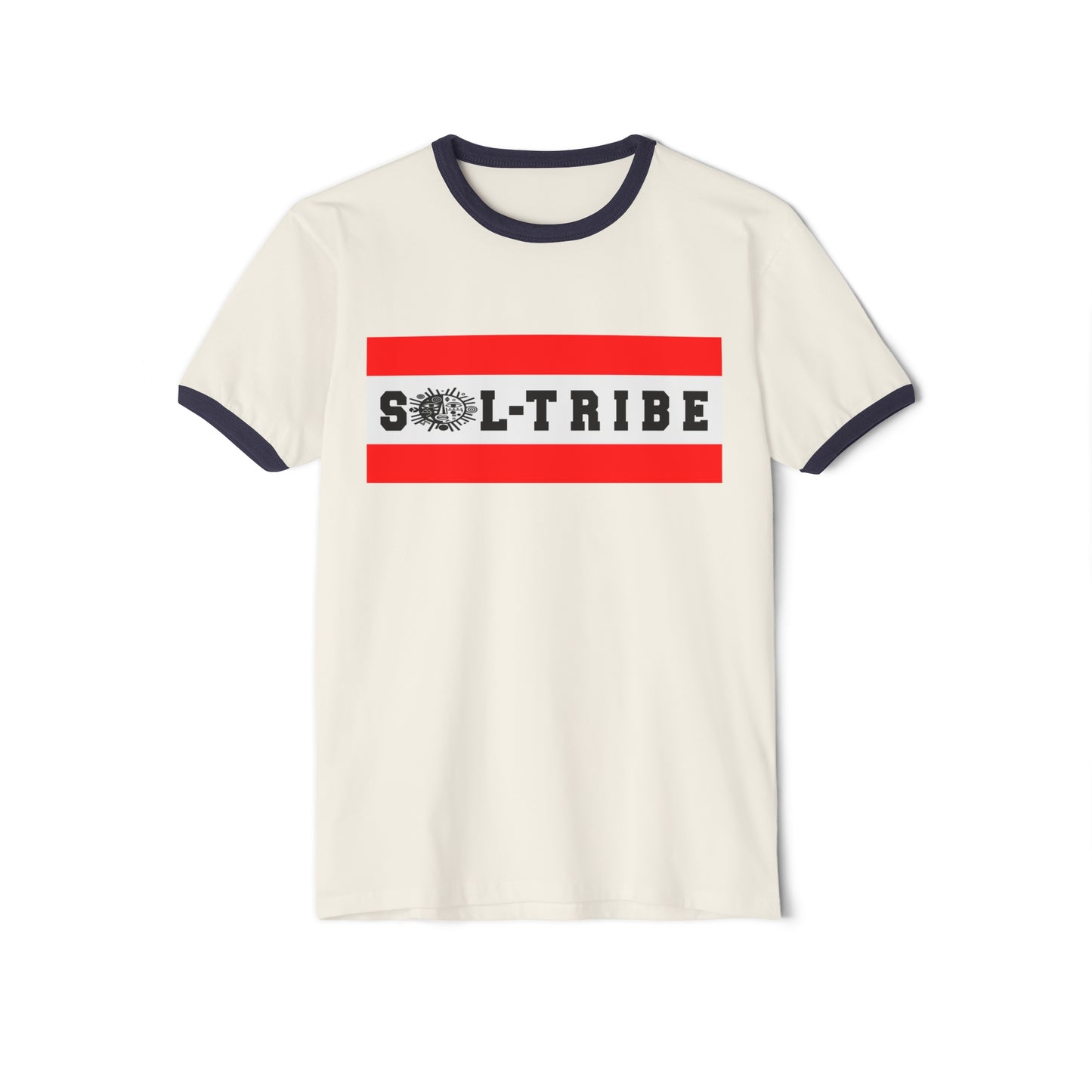 SOL-TRIBE Cotton Ringer T-Shirt (unisex)