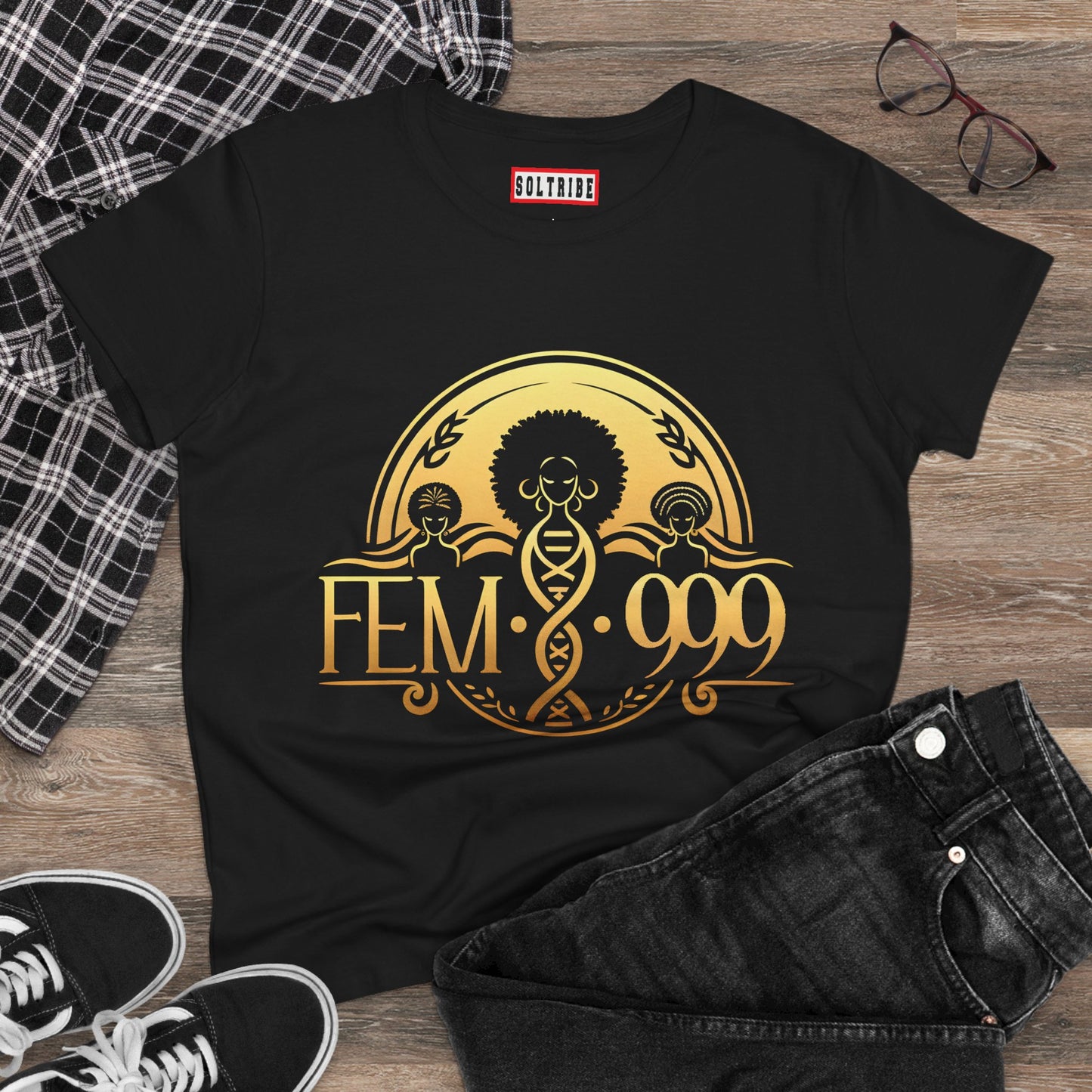 FEMI-999 SEAL Women's Midweight Cotton Tee