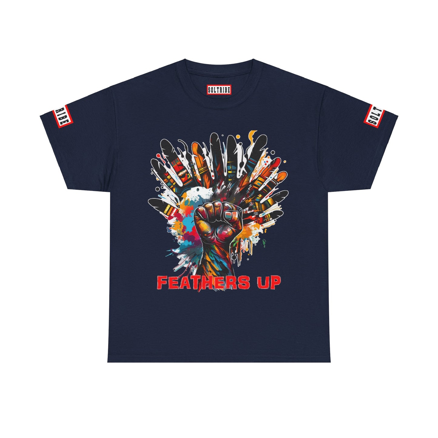 FEATHERS UP! T-SHIRT