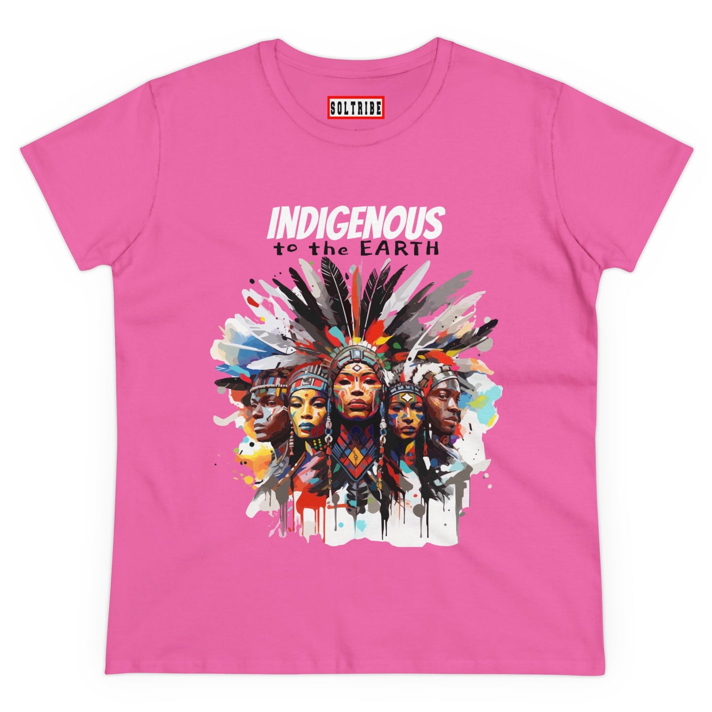 Indigenous to the Earth Women's Midweight Cotton Tee