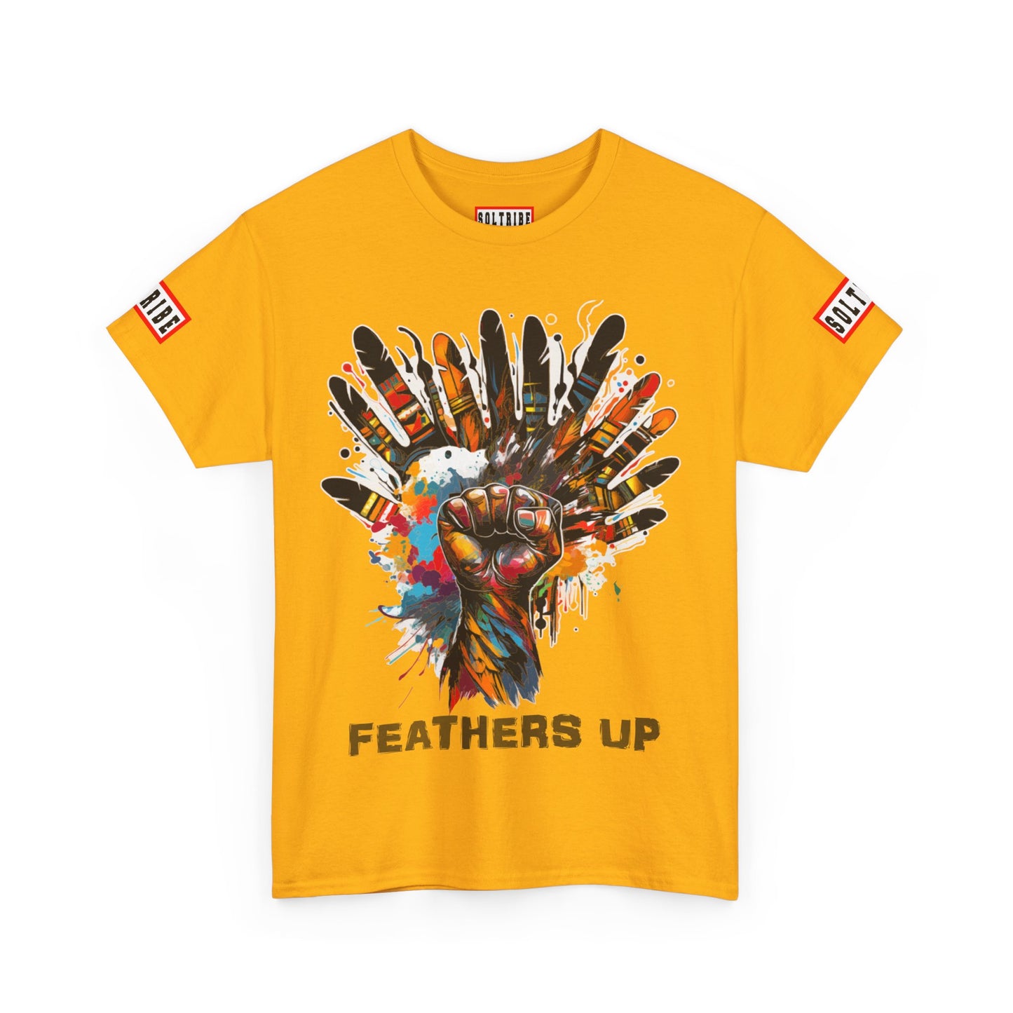 FEATHERS UP! T-SHIRT