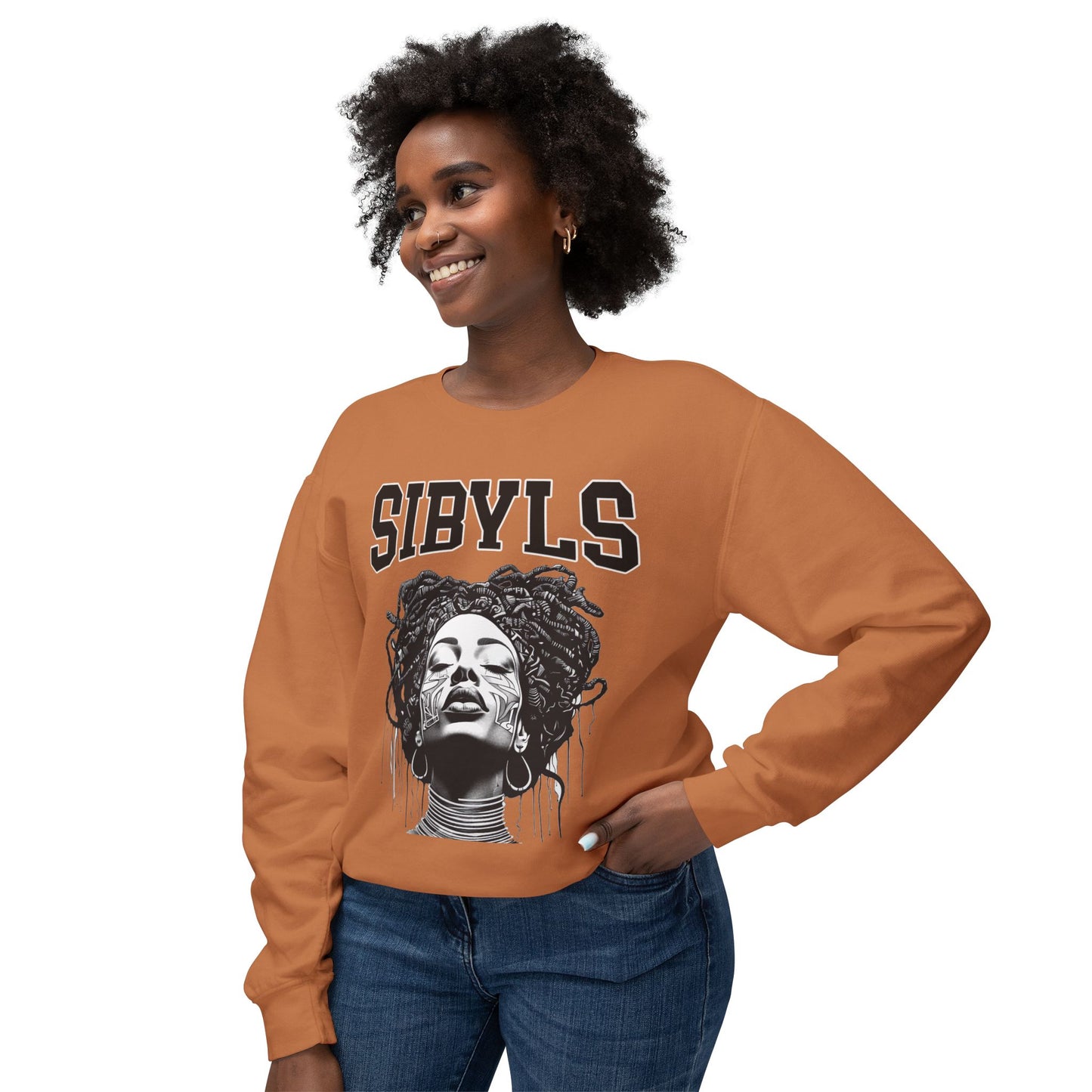 Crewneck Sweatshirt — "SIBYLS"