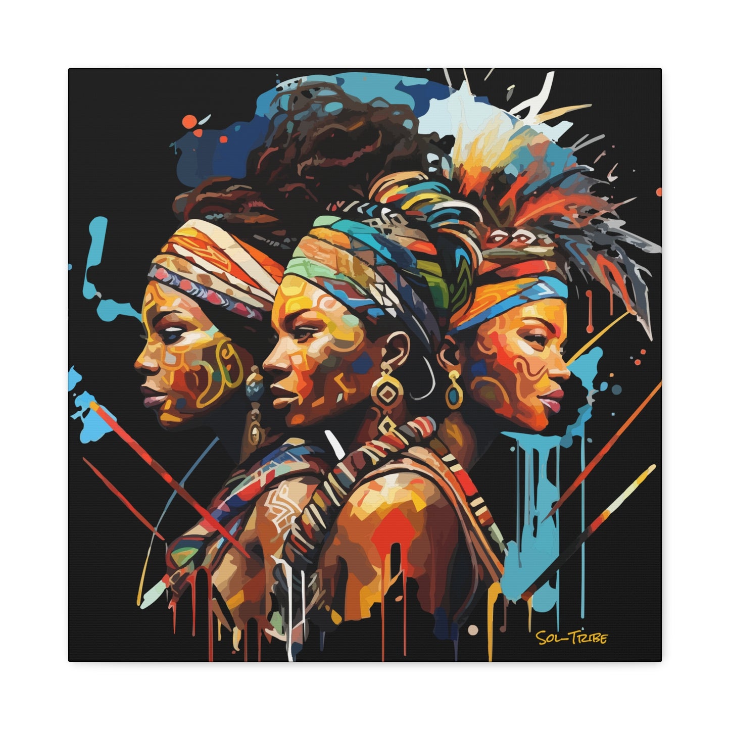 SIBYL Warriors Canvas