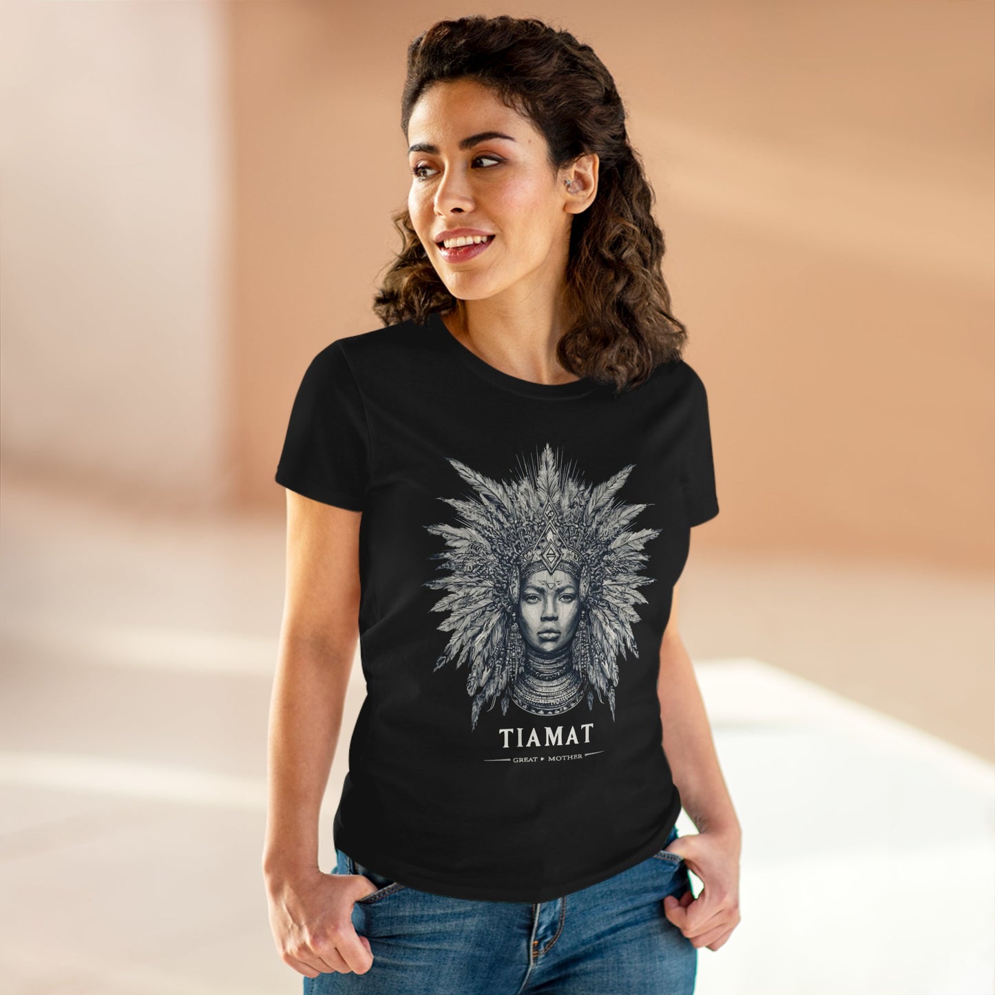 TIAMAT Women's Midweight Cotton Tee
