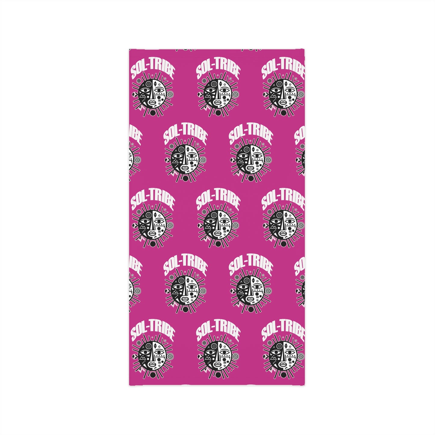 SOL-TRIBE Lightweight Neck Gaiter/ Head Band/ Wrap (pink)