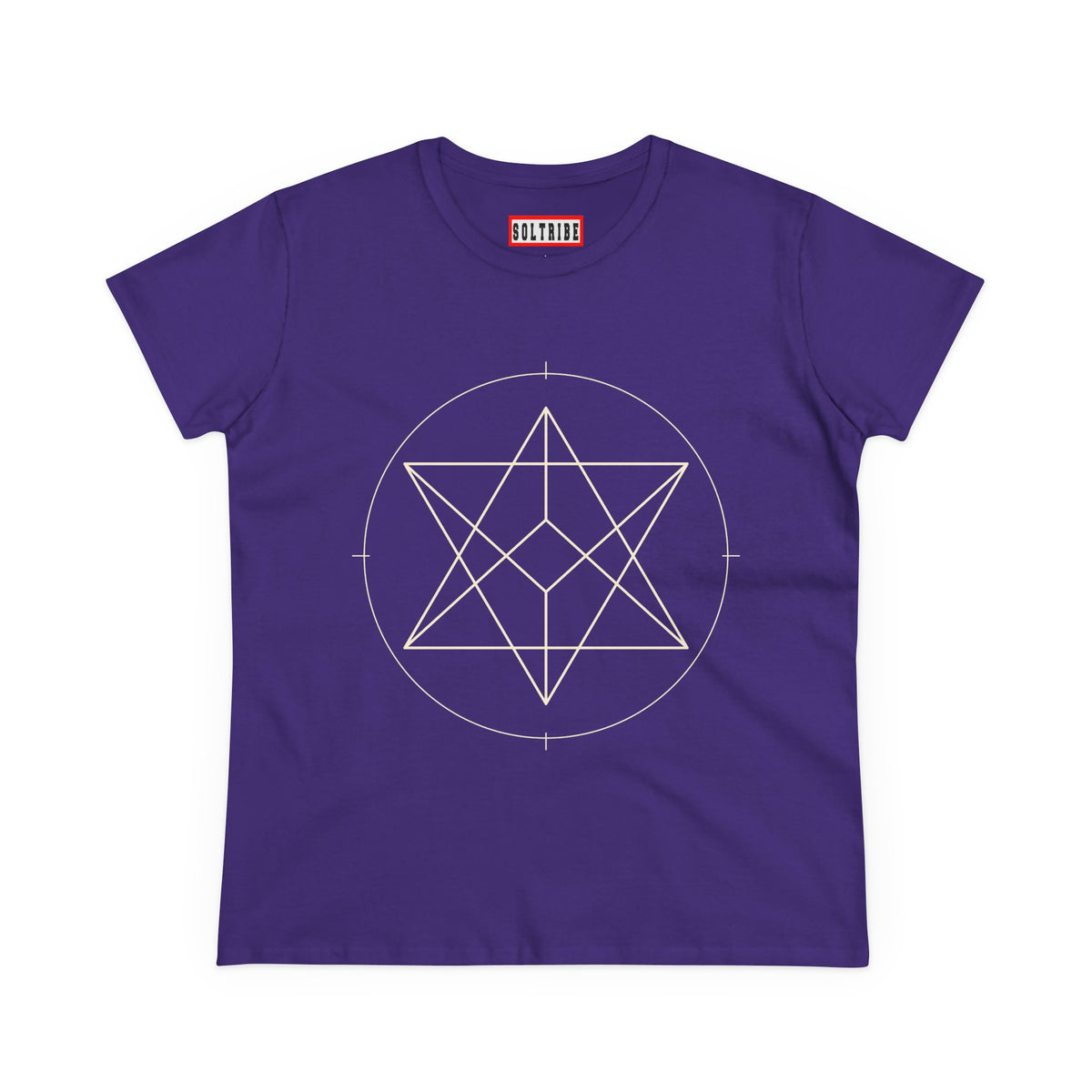 Women's Sacred Geometry Merkaba T-Shirt