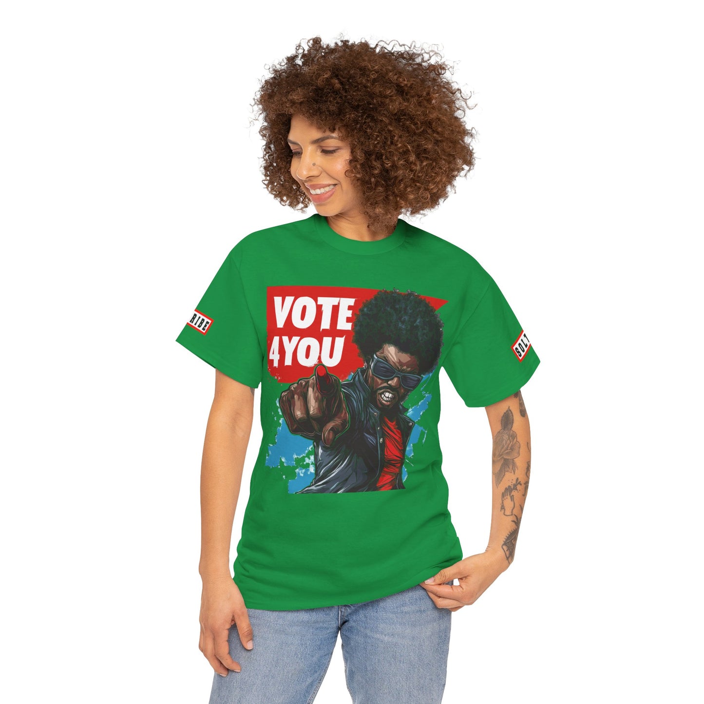 VOTE 4 YOUT T-SHIRT (bro man)