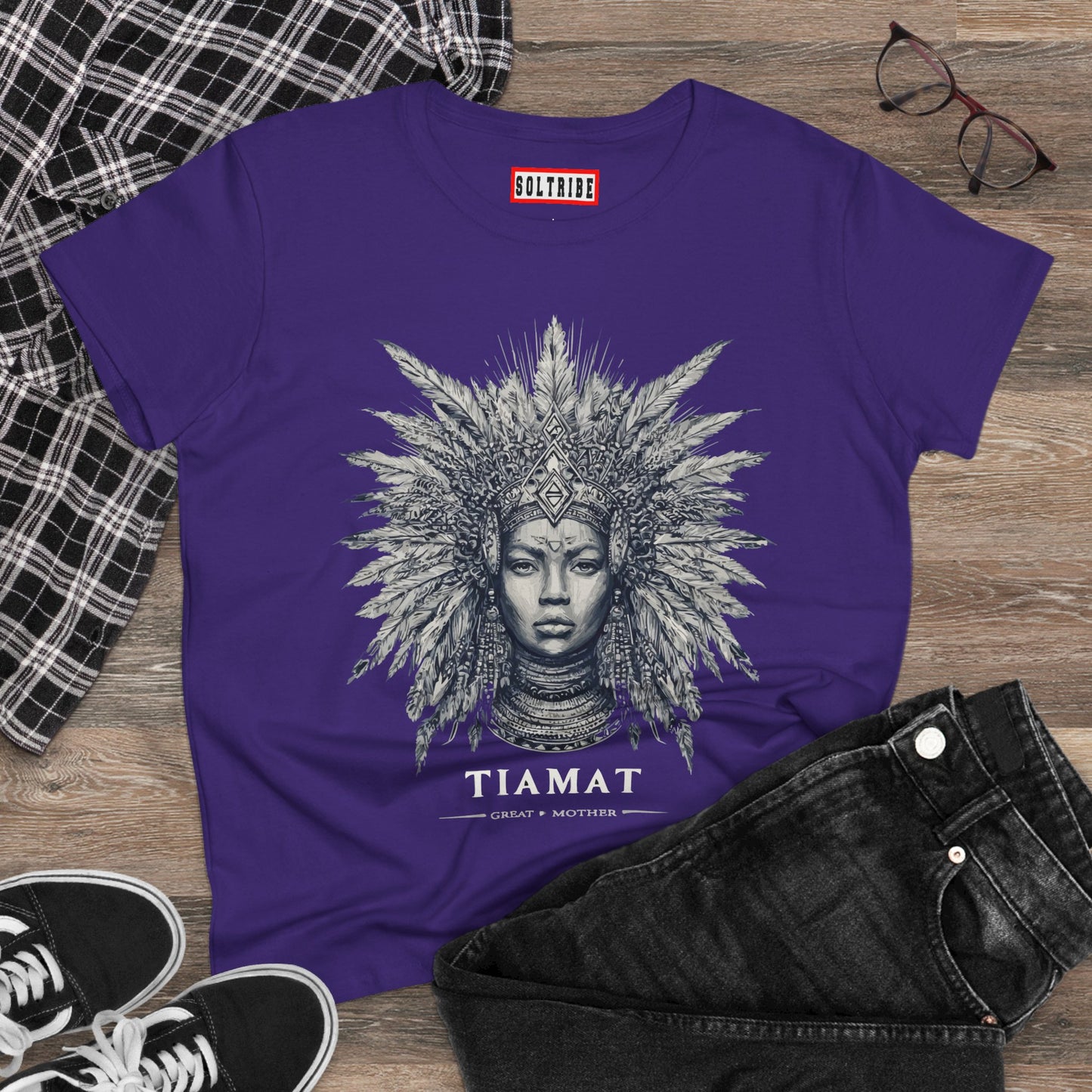 TIAMAT Women's Midweight Cotton Tee