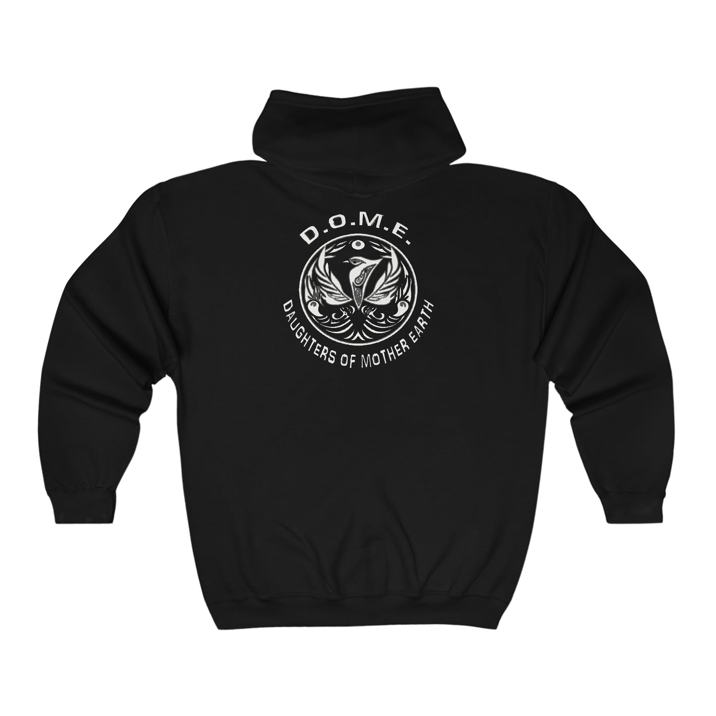 D.O.M.E. / Daughters Of Mother Earth  Full Zip Hooded Sweatshirt