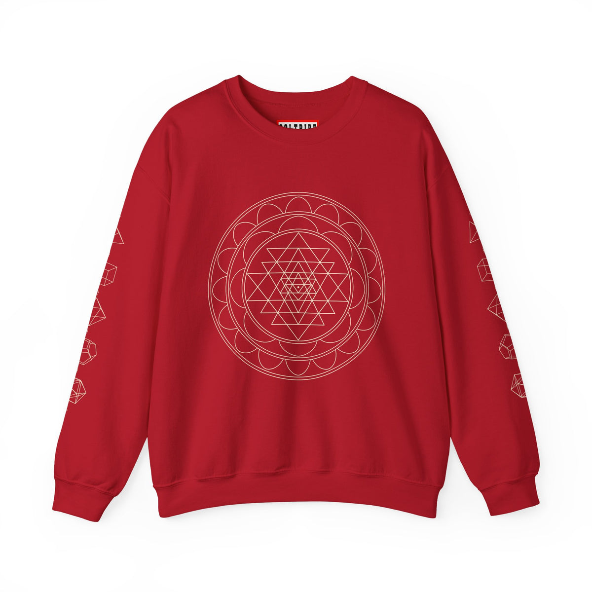 Sacred Geometry Sri Yantra Crewneck Sweatshirt
