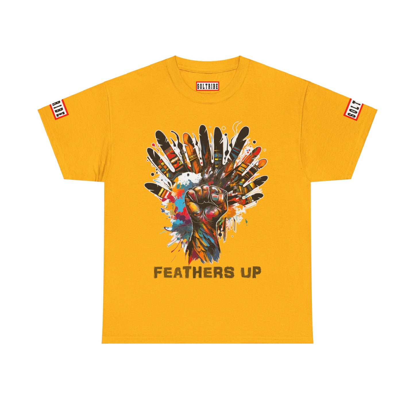 FEATHERS UP! T-SHIRT