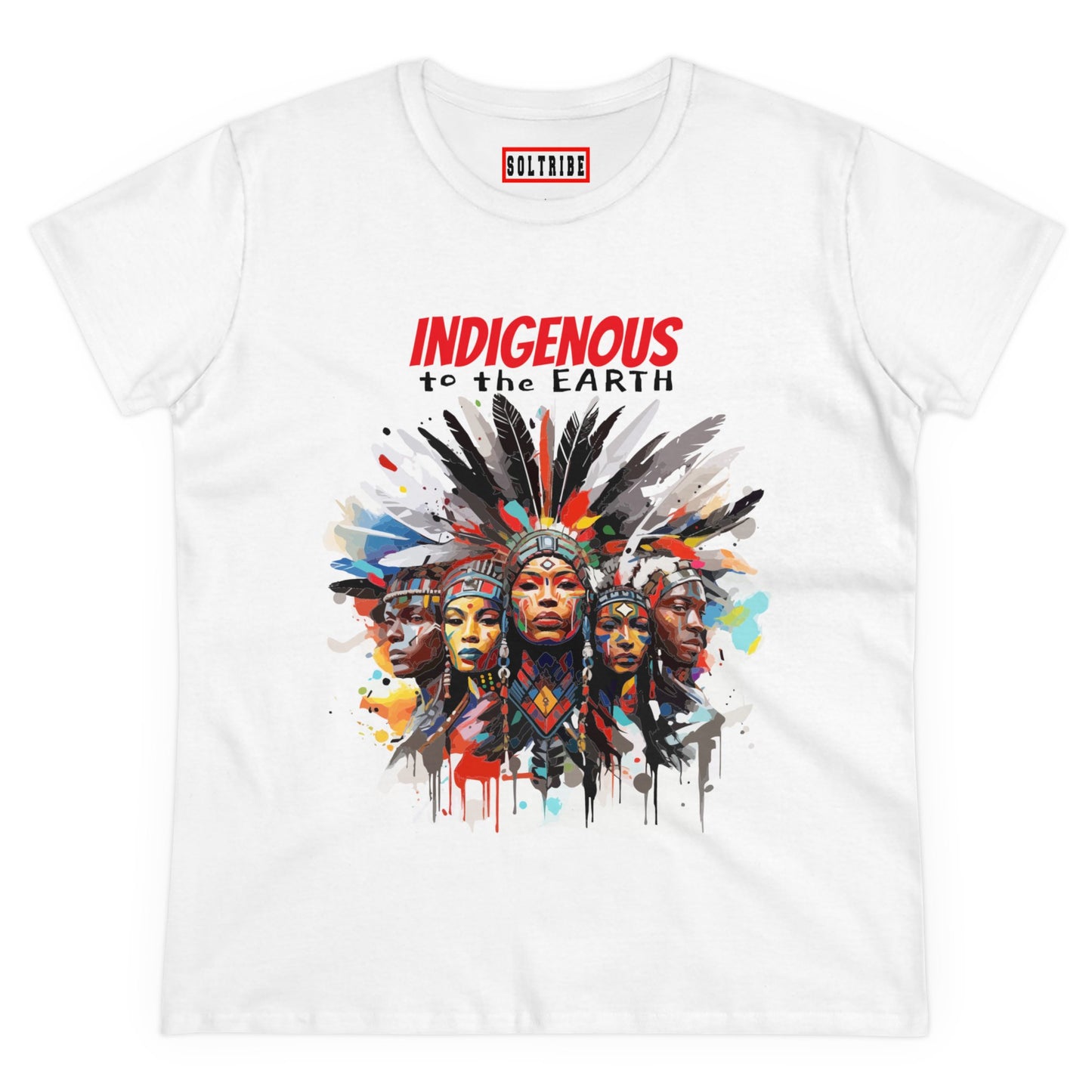 Indigenous to the Earth Women's Midweight Cotton Tee