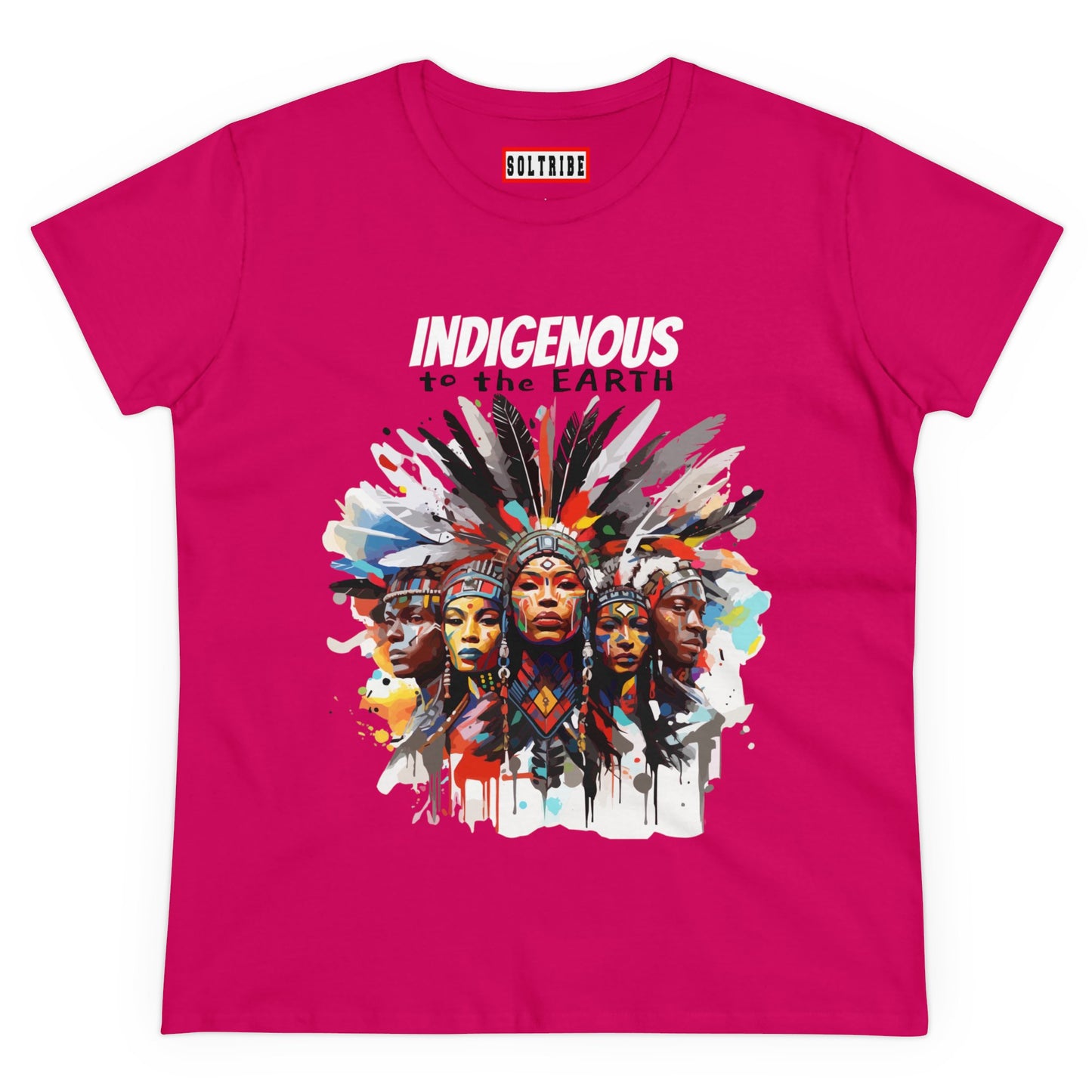 Indigenous to the Earth Women's Midweight Cotton Tee