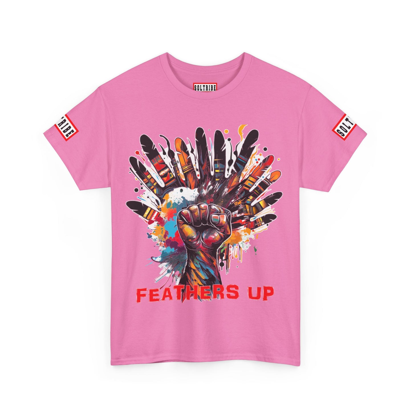 FEATHERS UP! T-SHIRT