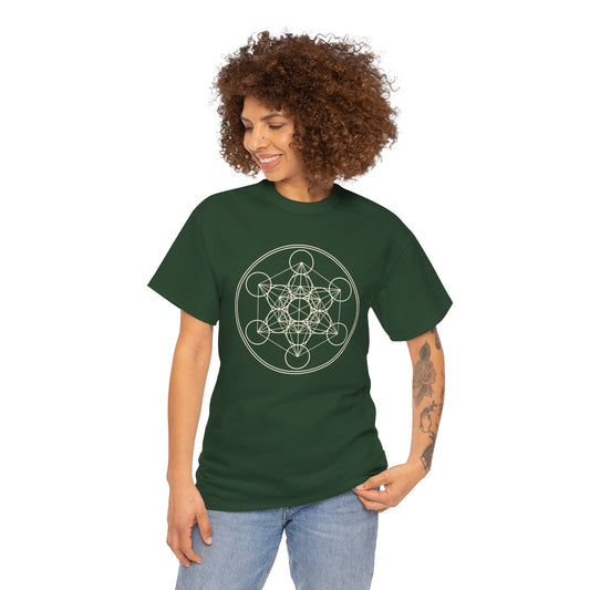 Sacred Geometry Metatron’s Cube T-Shirt