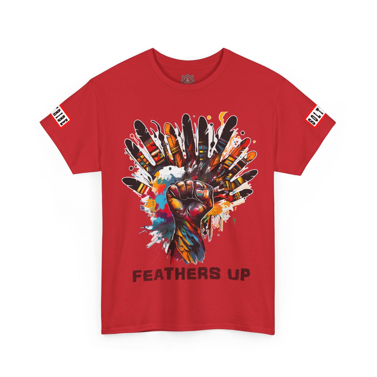 FEATHERS UP! T-SHIRT