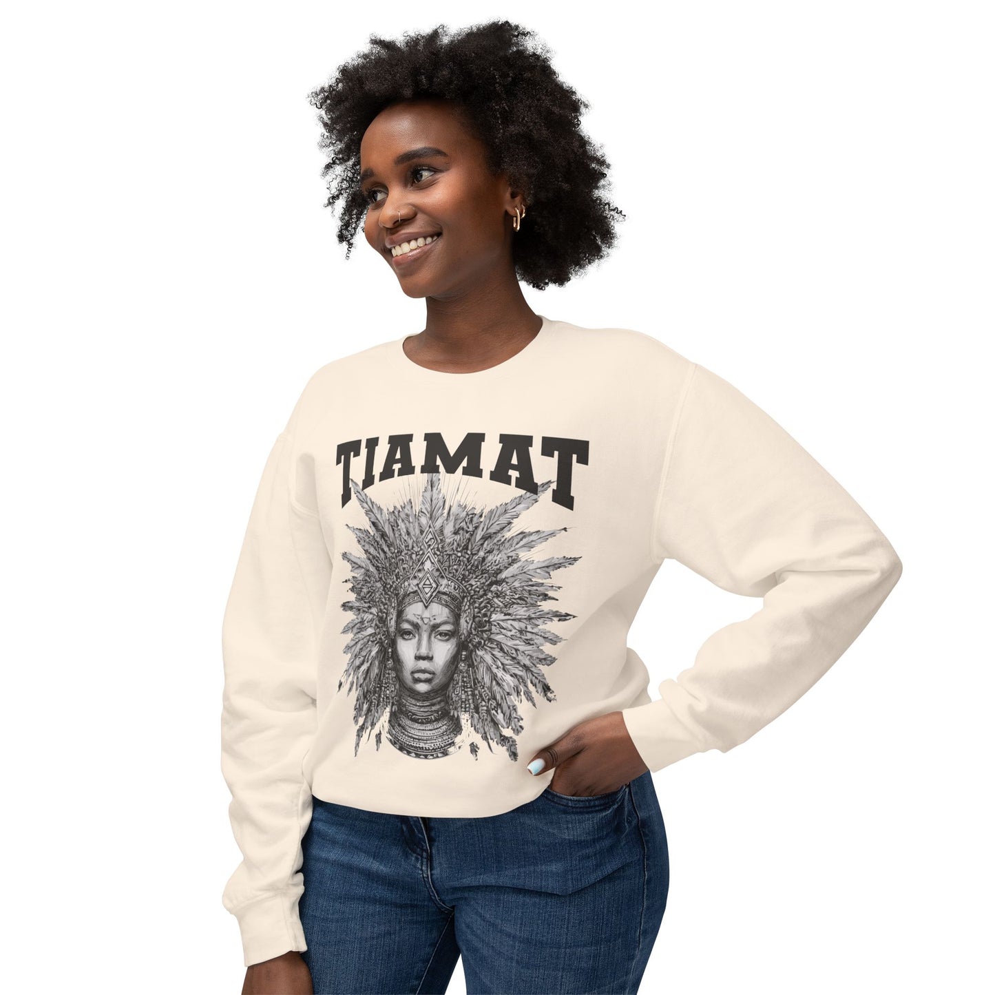 Tiamat Rising Crewneck Sweatshirt — 'Her Daughters Have Awakened'