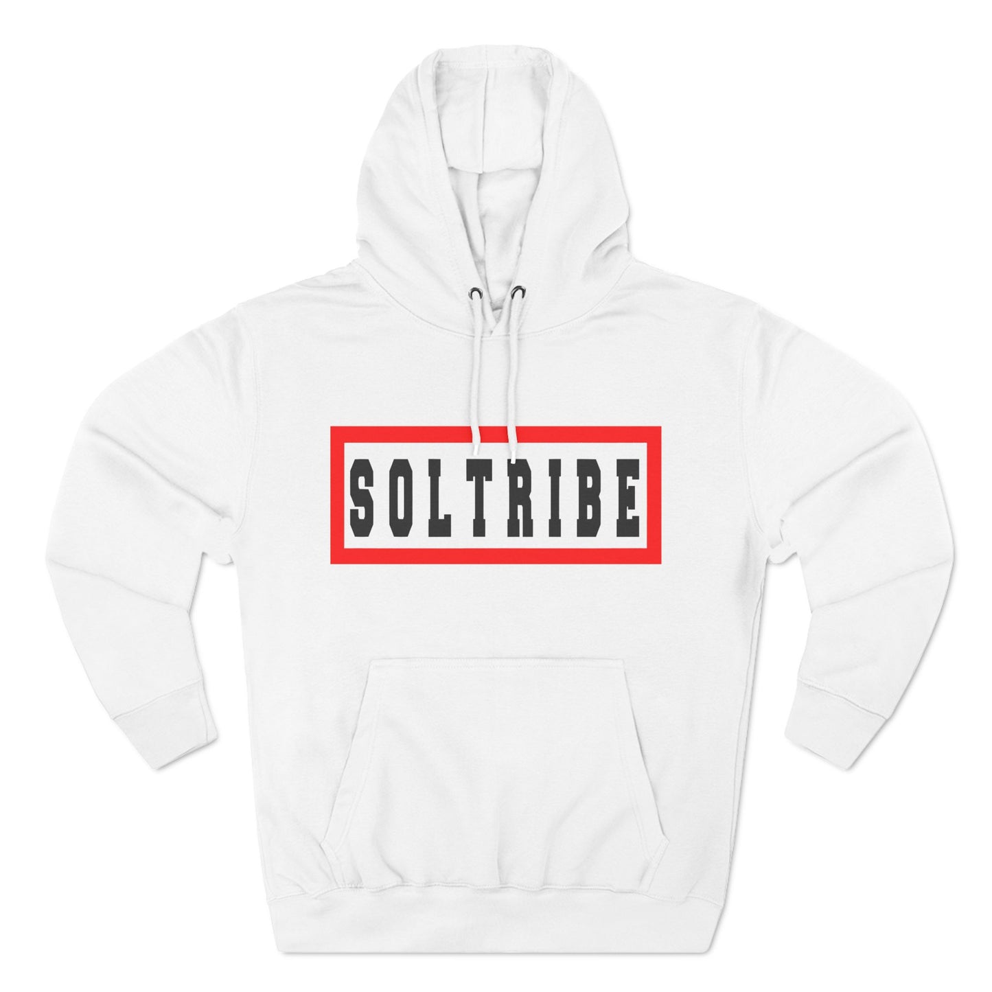 SOL-TRIBE Three-Panel Fleece Hoodie