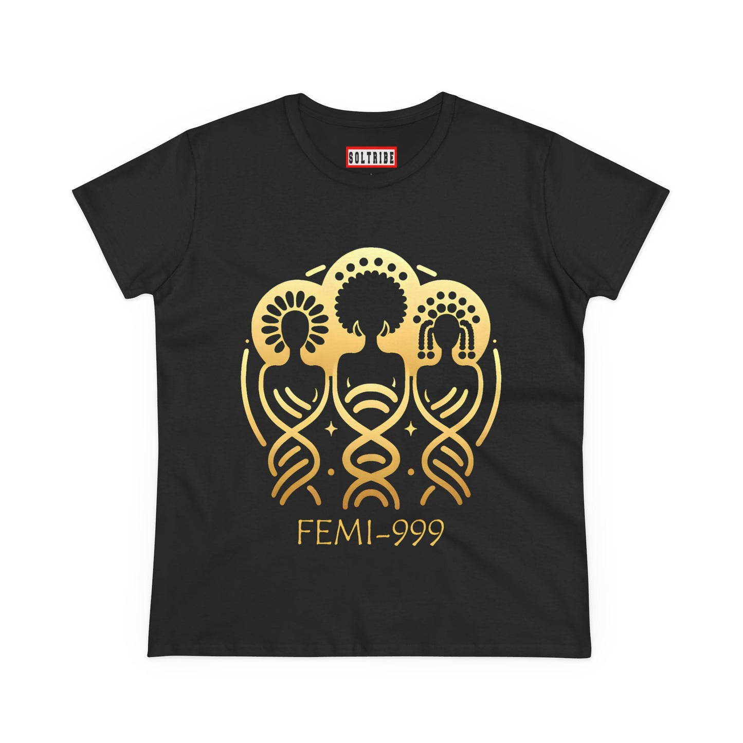 FEMI-999 Women's Midweight Cotton Tee