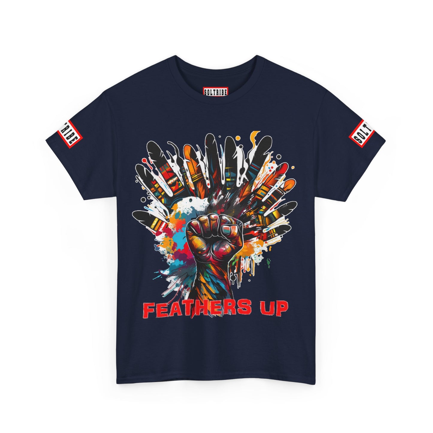 FEATHERS UP! T-SHIRT