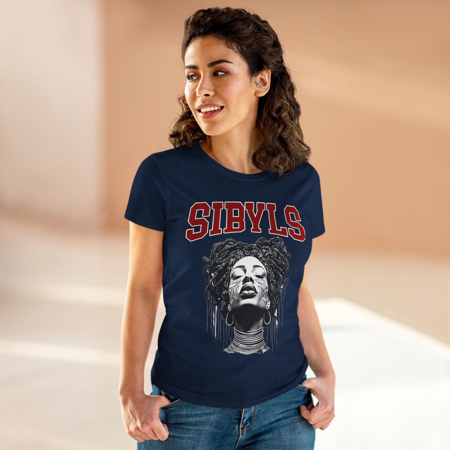 SIBYLS Women's Graphic Tee - Empowering Design for Everyday Wear