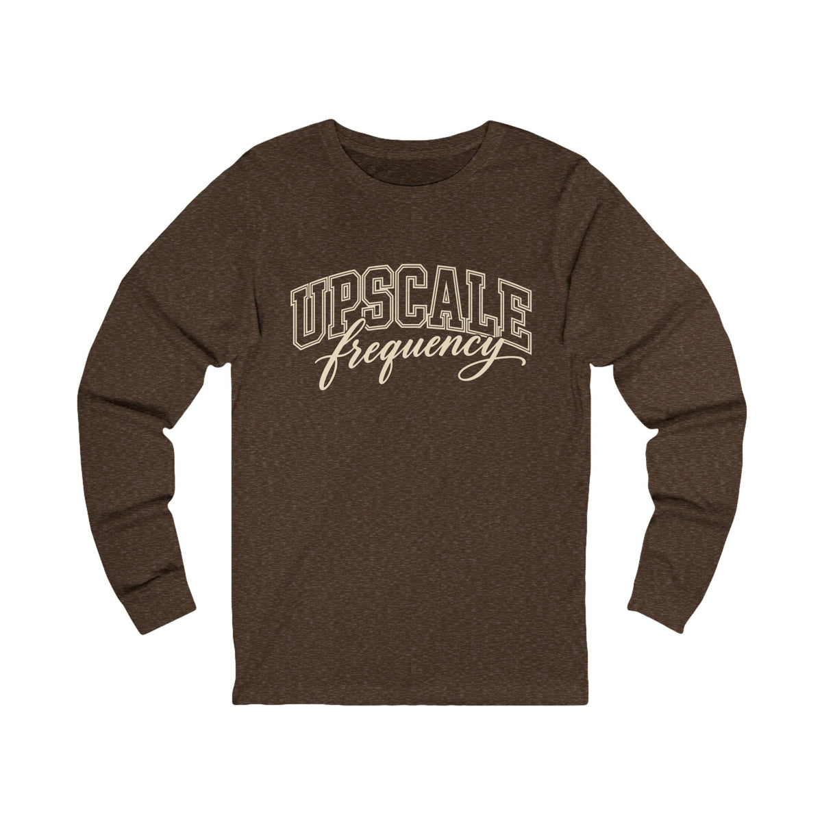 Upscale Frequency Graphic Long Sleeve Tee