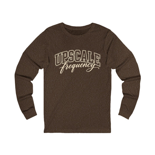 Upscale Frequency Graphic Long Sleeve Tee