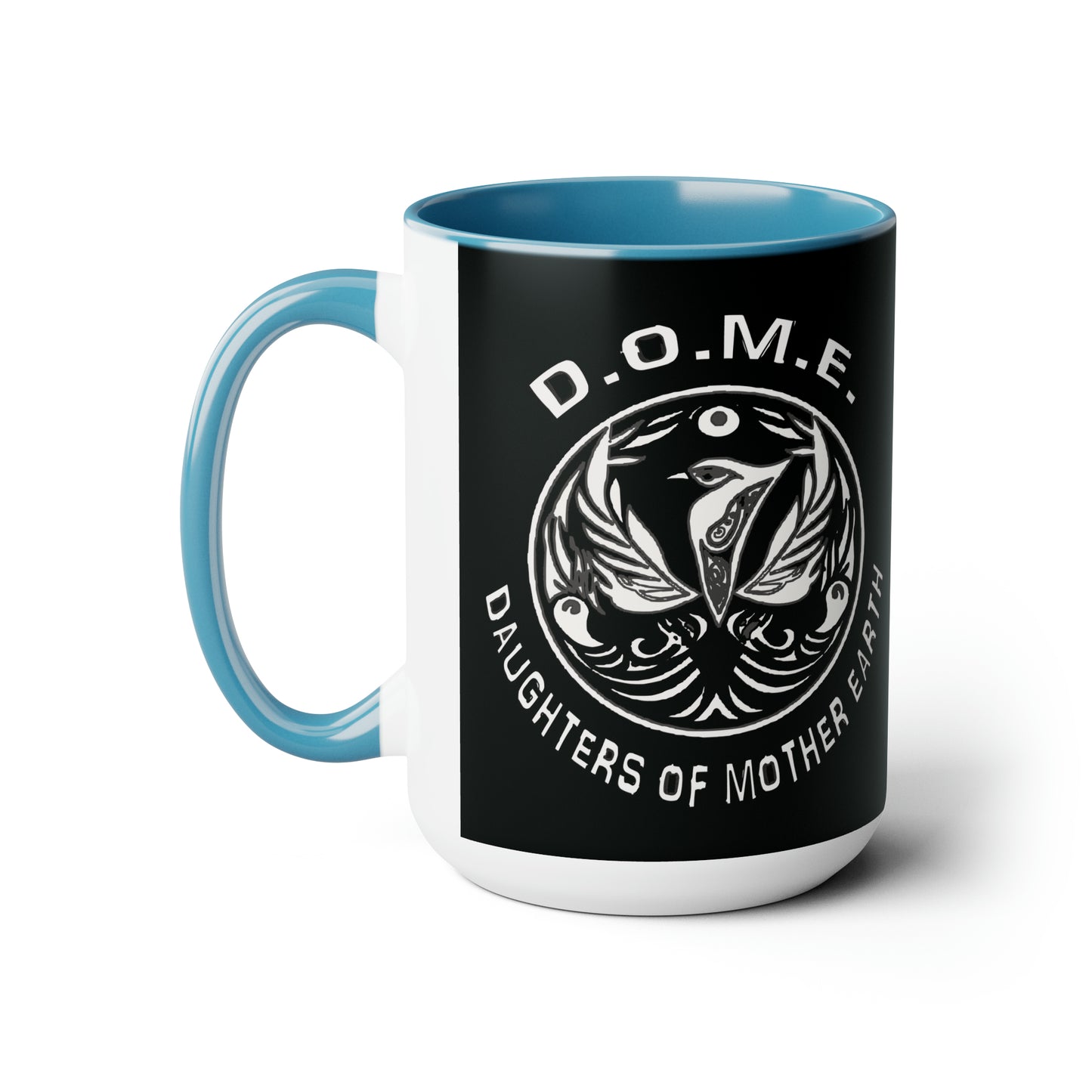 D.O.M.E Two-Tone Coffee Mugs, 15oz