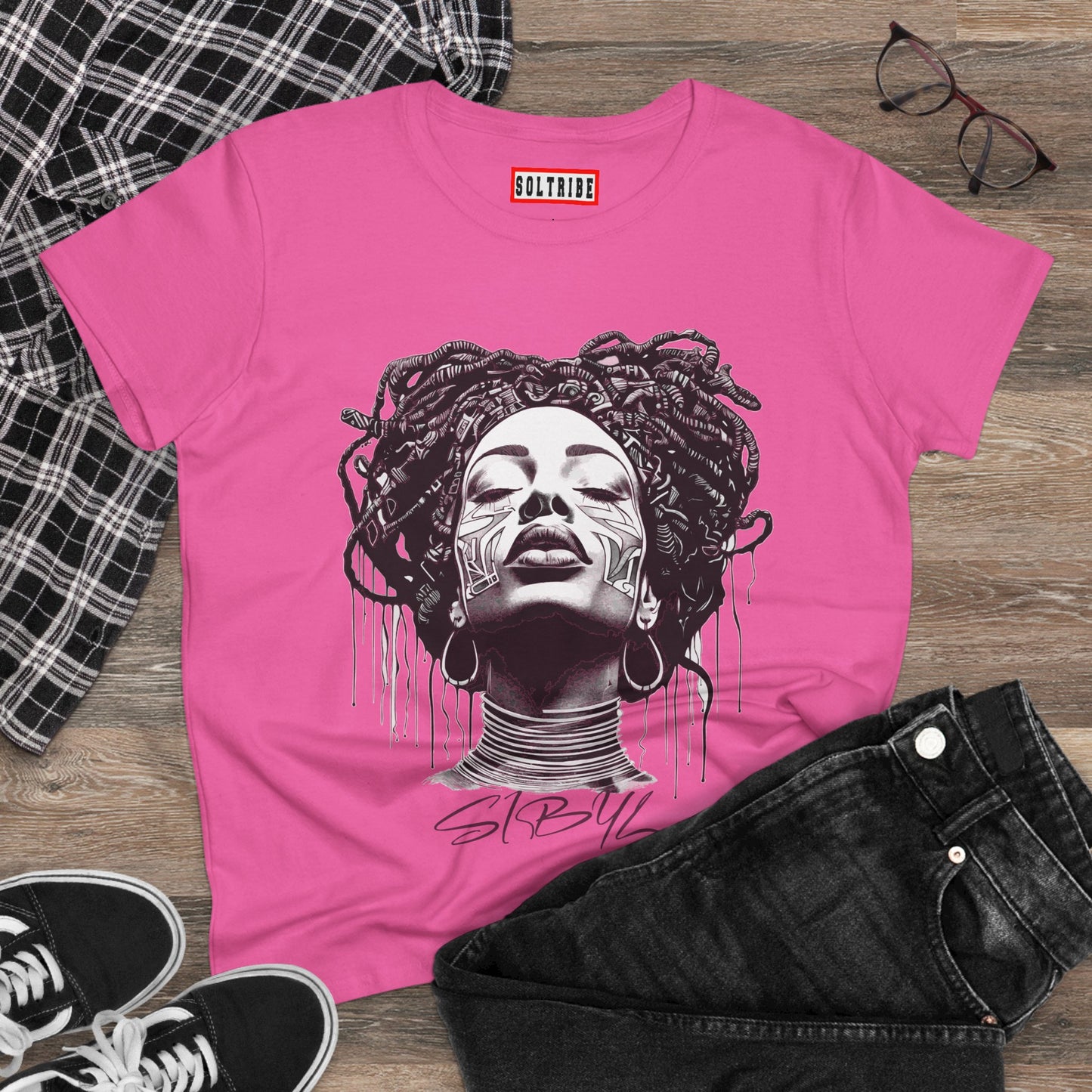 Sibyls Women's Midweight Cotton Tee