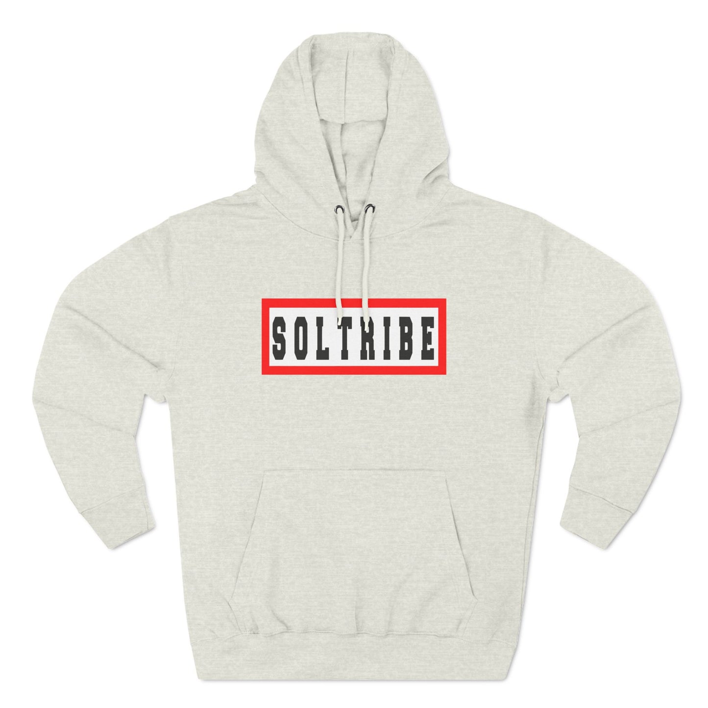 SOL-TRIBE Three-Panel Fleece Hoodie