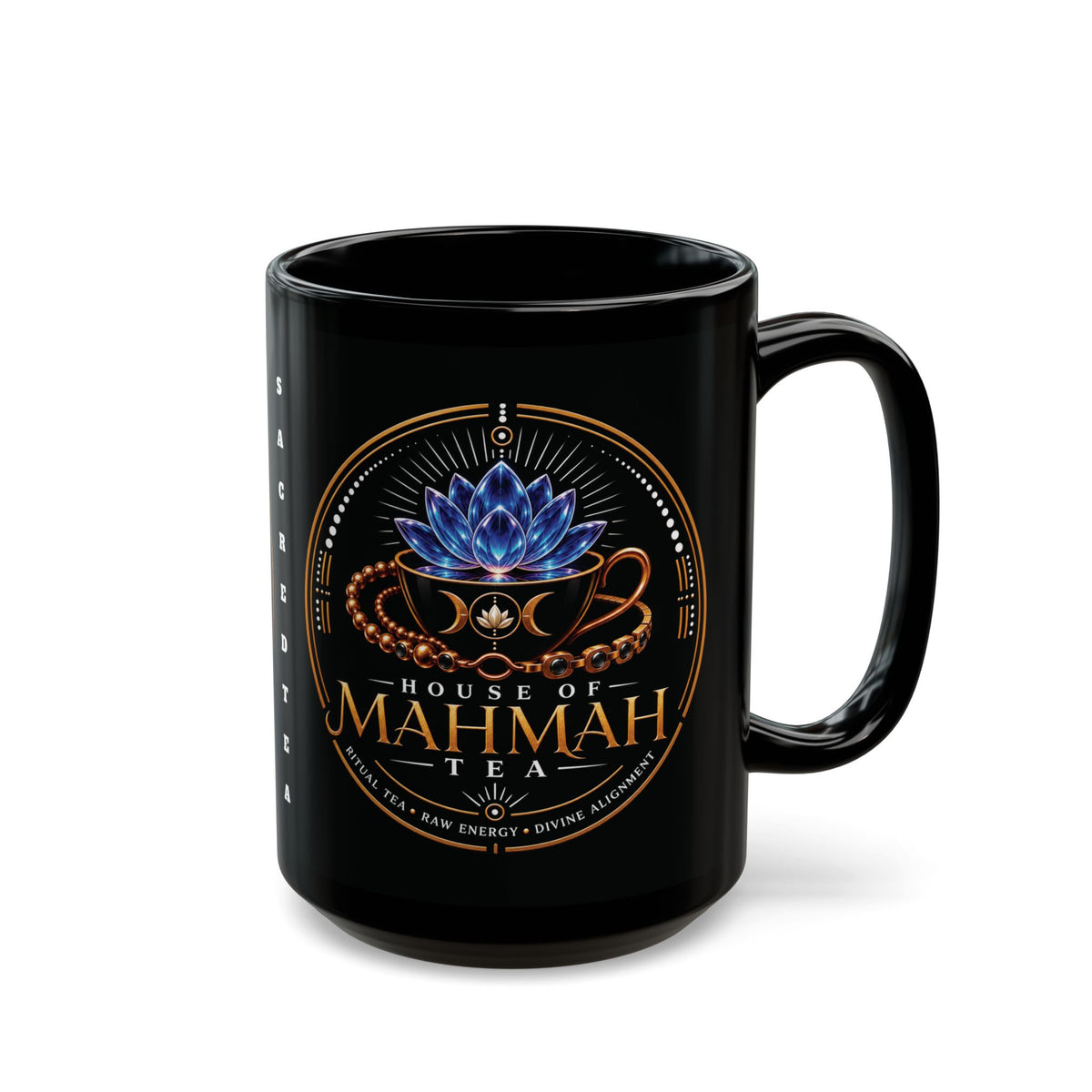 Sacred Tea House of MahMah Tea Black Mug