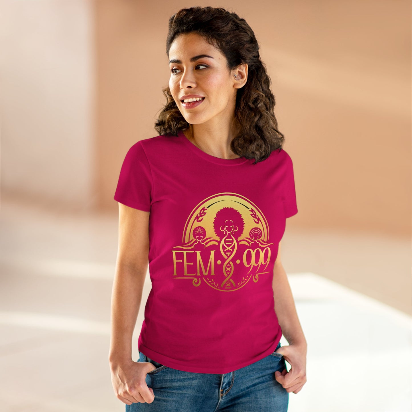 FEMI-999 SEAL Women's Midweight Cotton Tee