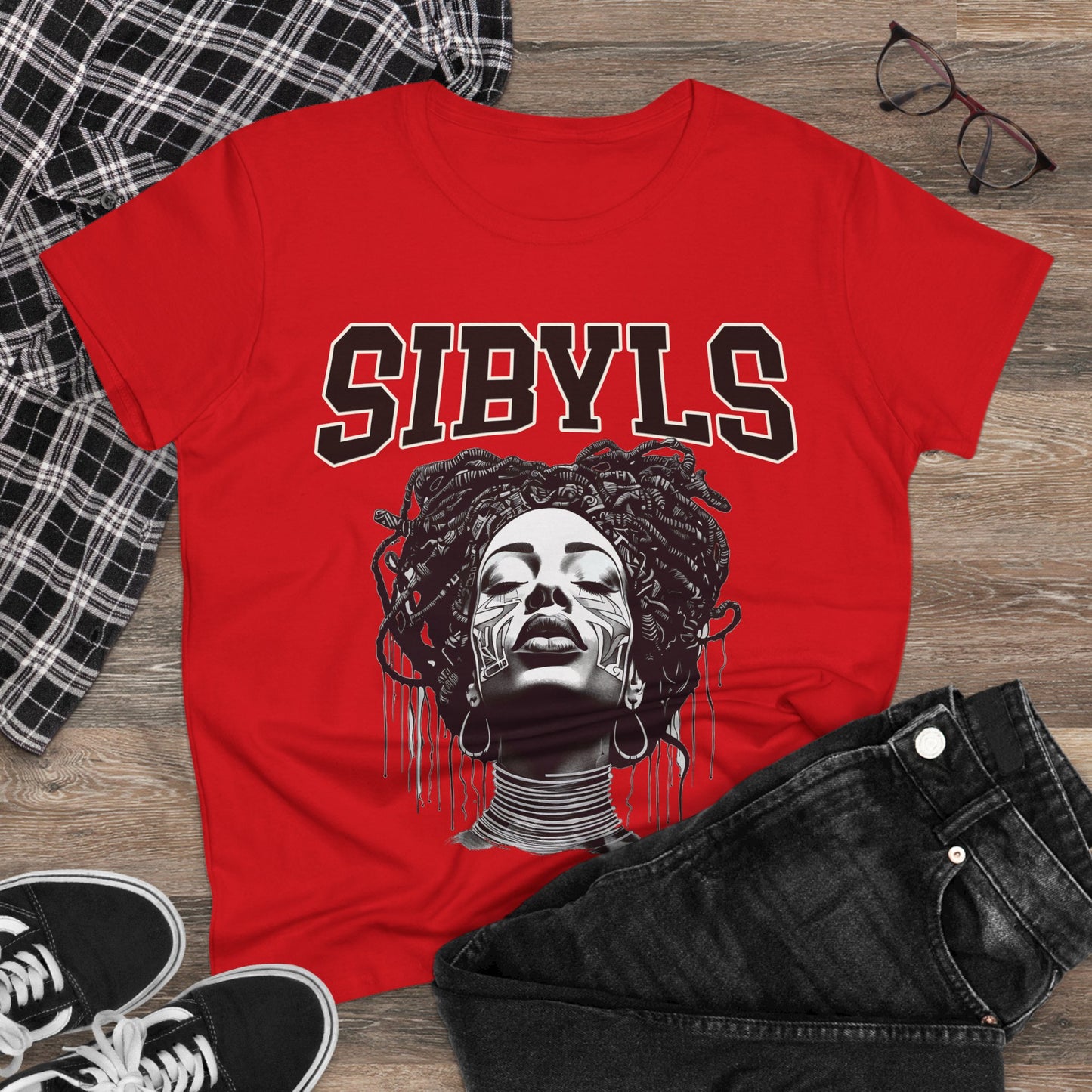 SIBYLS Women's Graphic Tee - Empowering Design for Everyday Wear