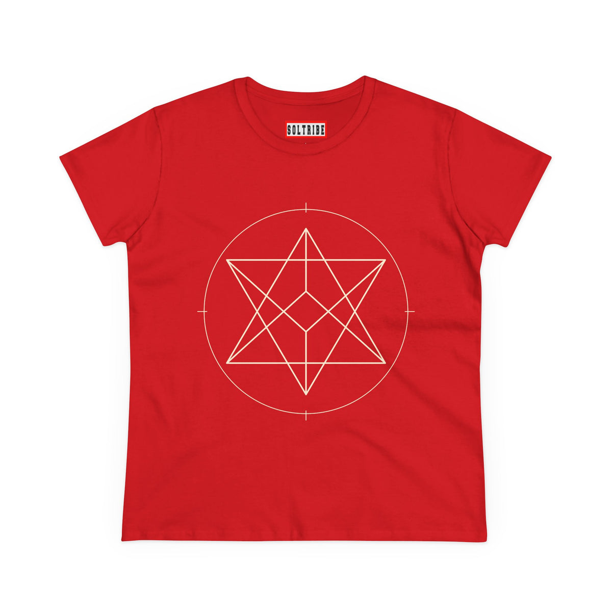 Women's Sacred Geometry Merkaba T-Shirt