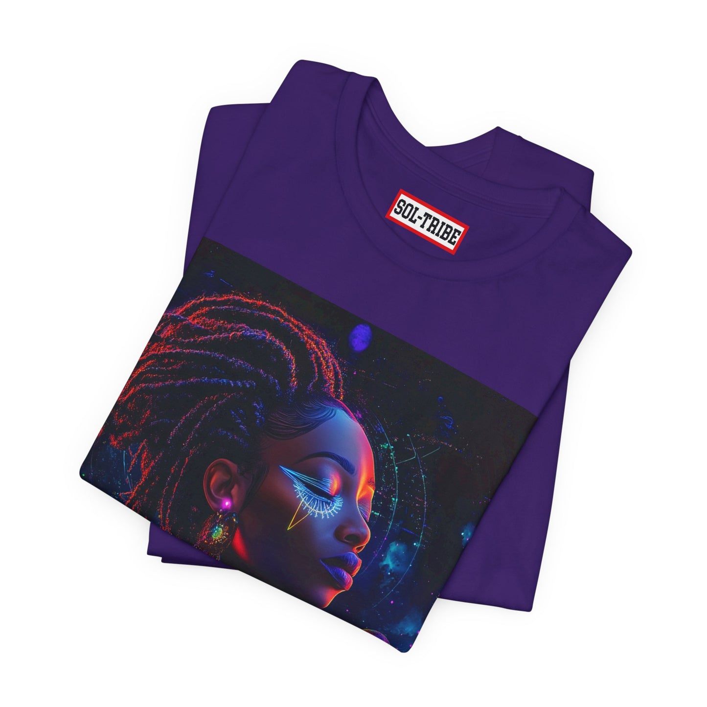T‑Shirt — "Sacred Grooves" Neon BeatniX Graphic Tee