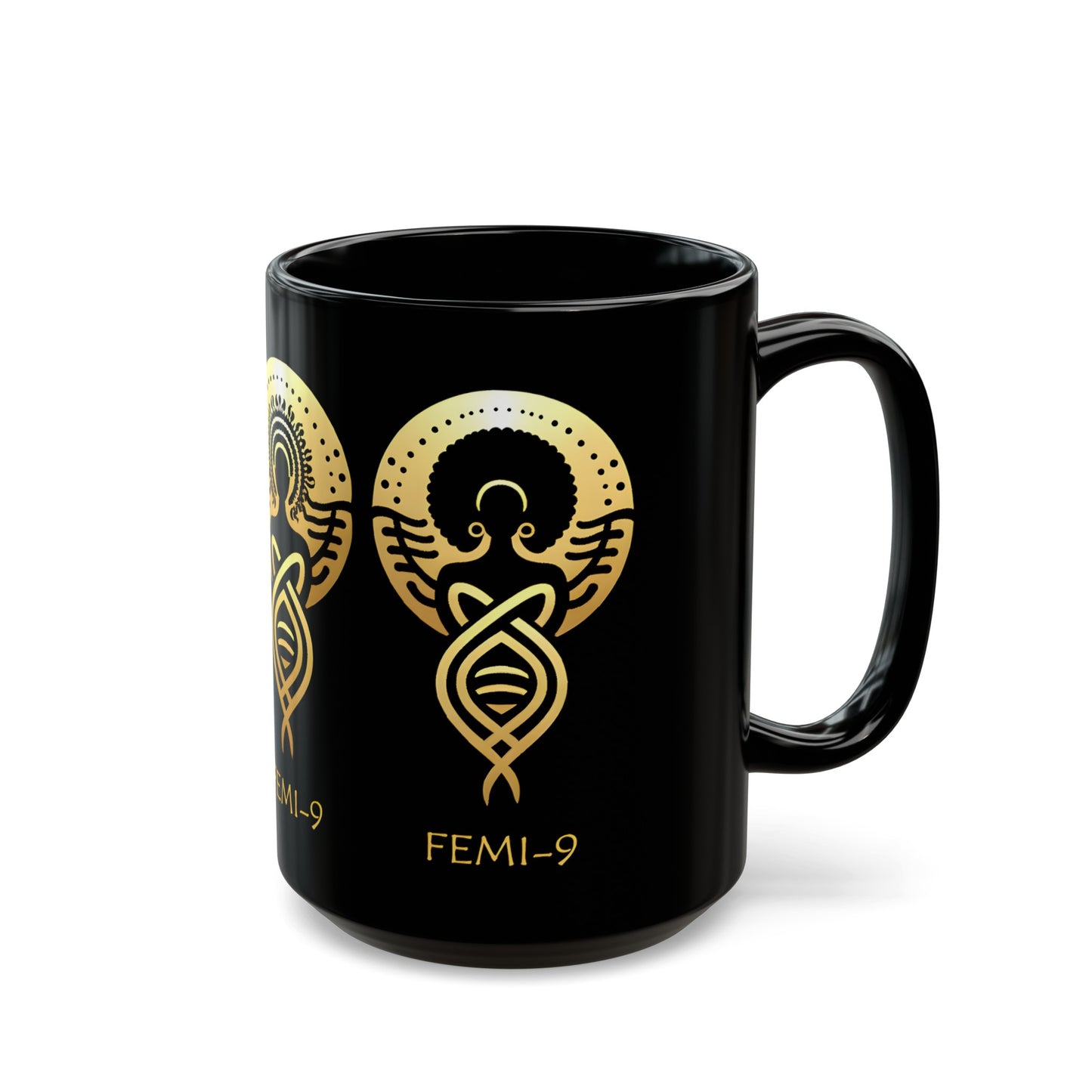 FEMI-999 Black Mug (15oz)