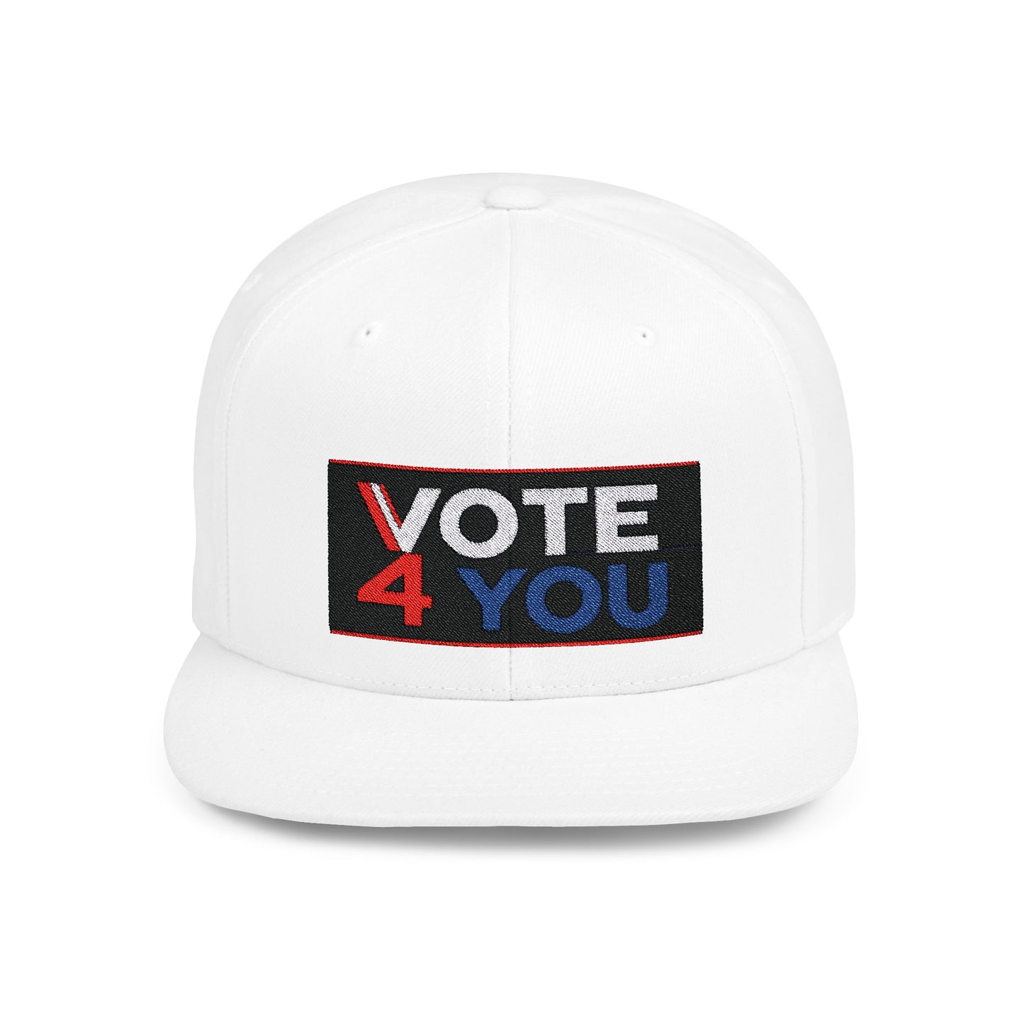 VOTE 4 YOU Flat Bill Snapback