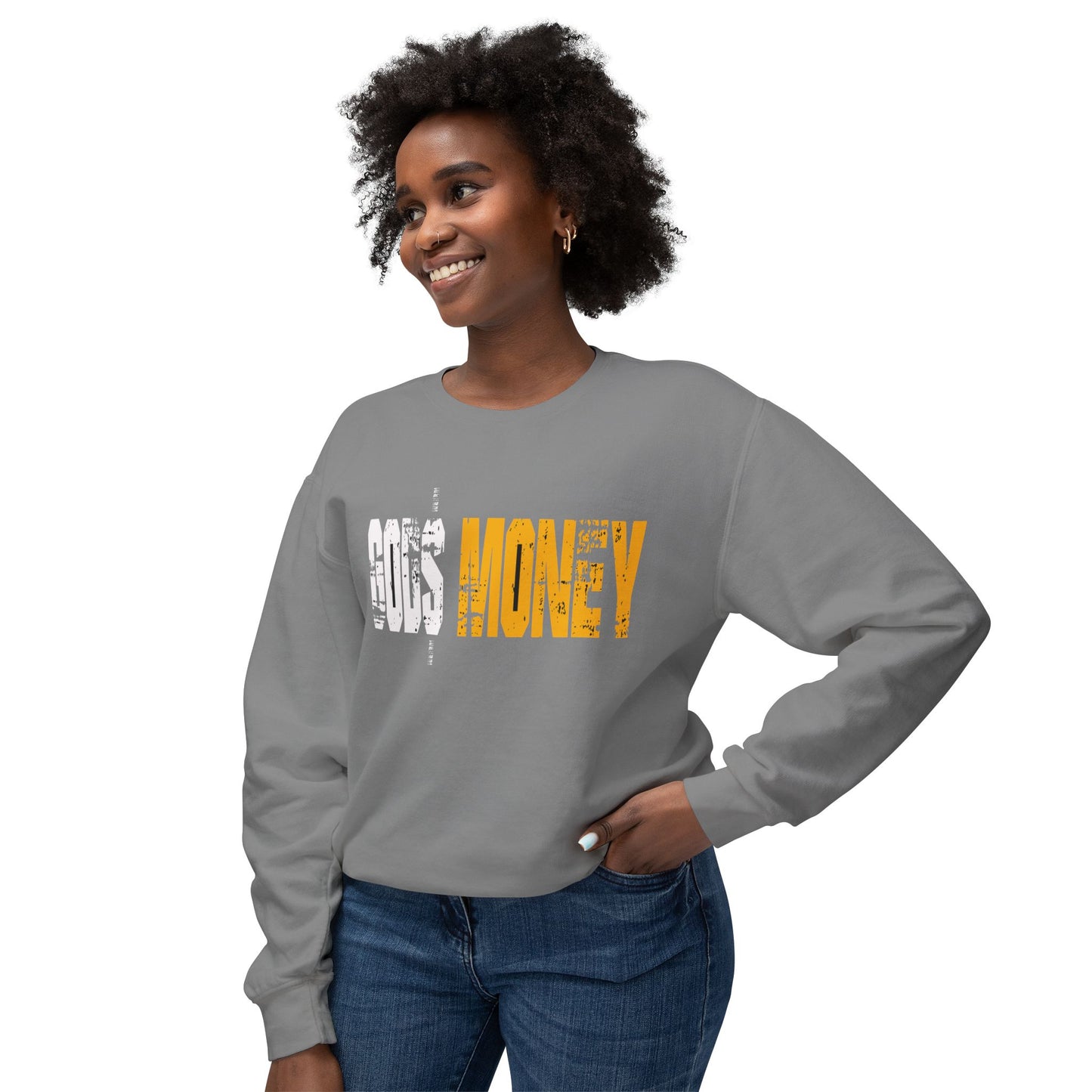GOD'S MONEY  Crewneck Sweatshirt