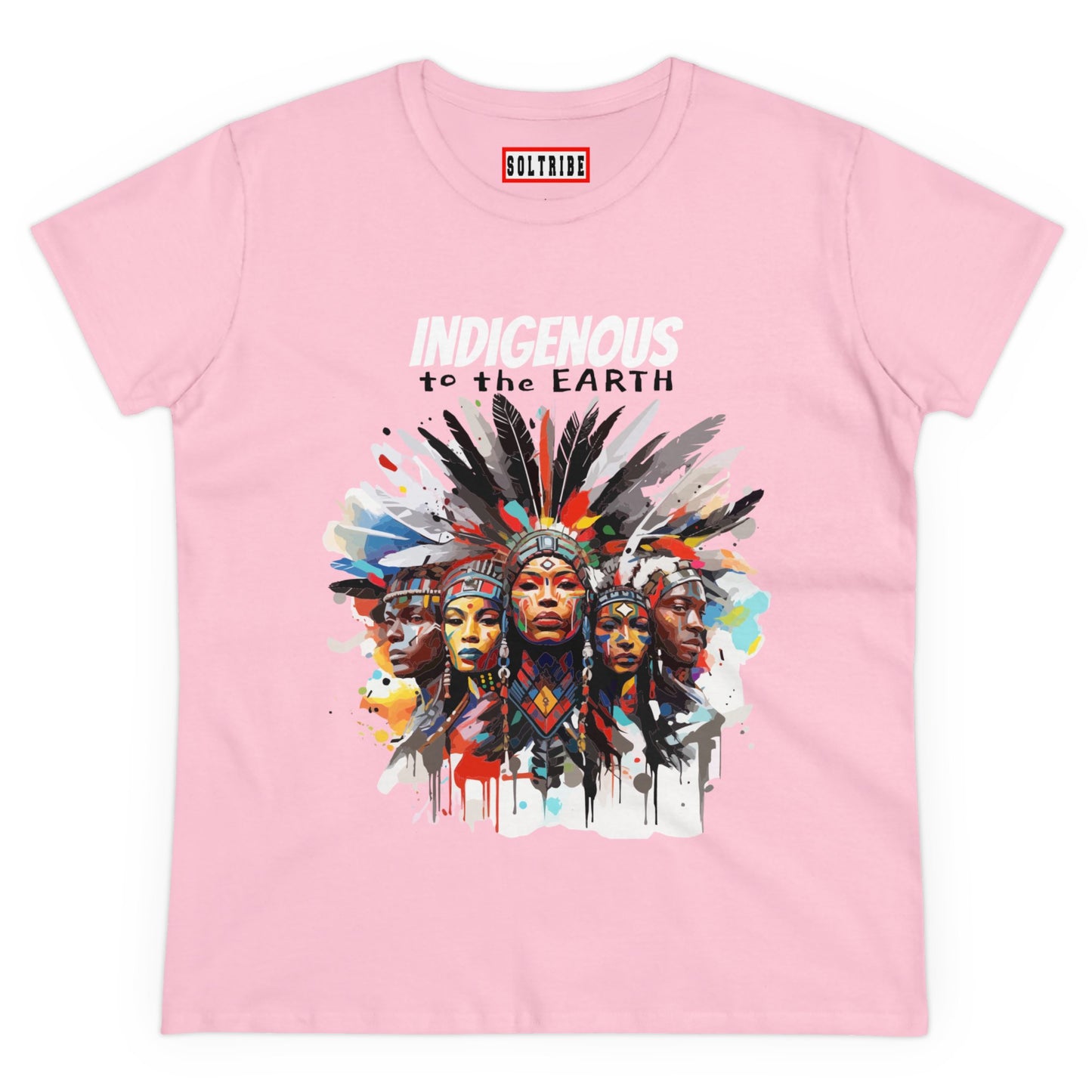 Indigenous to the Earth Women's Midweight Cotton Tee