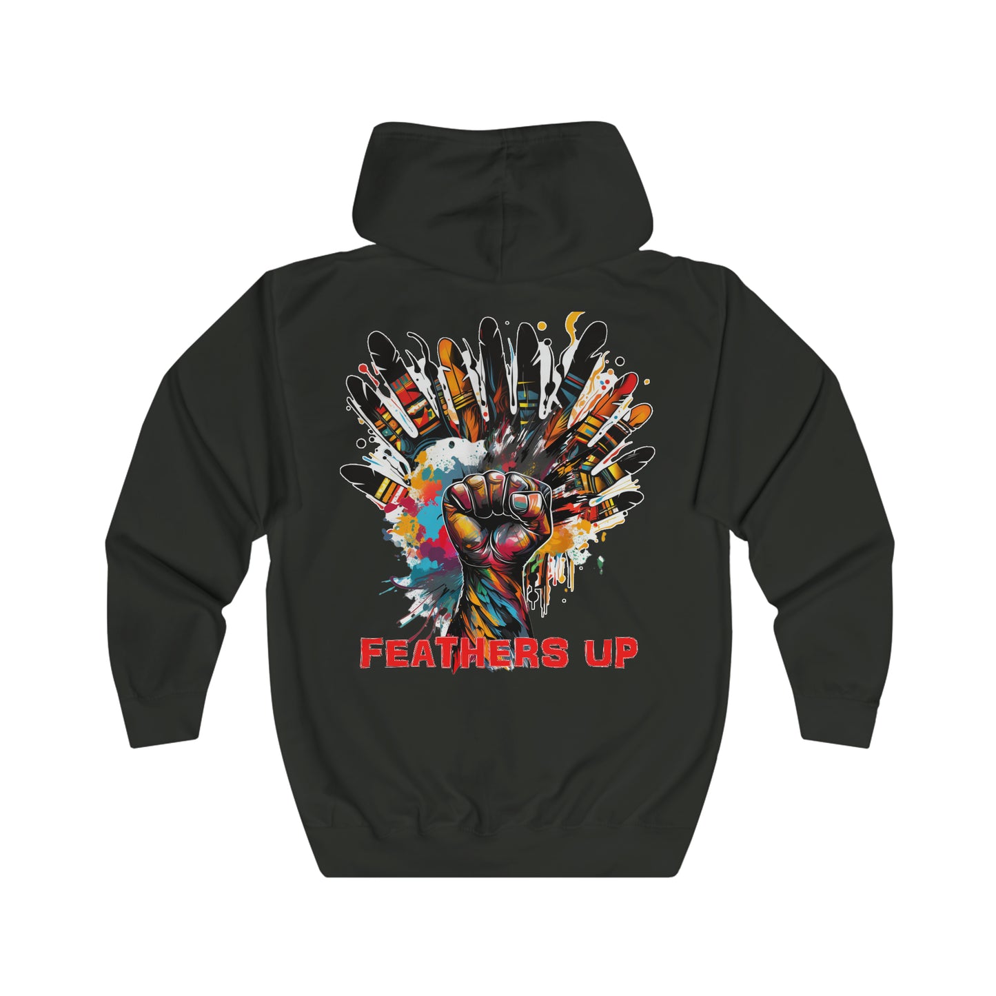 Feathers Up Full Zip Hoodie