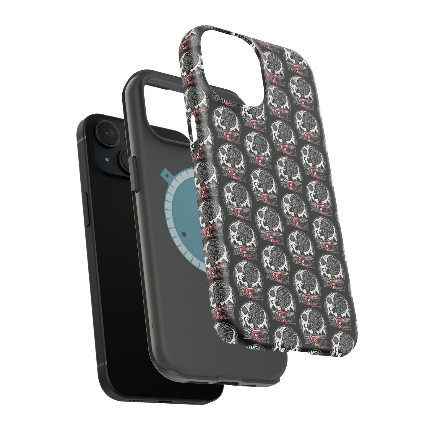 Sacred Tea Impact-Resistant Phone Cases (black)