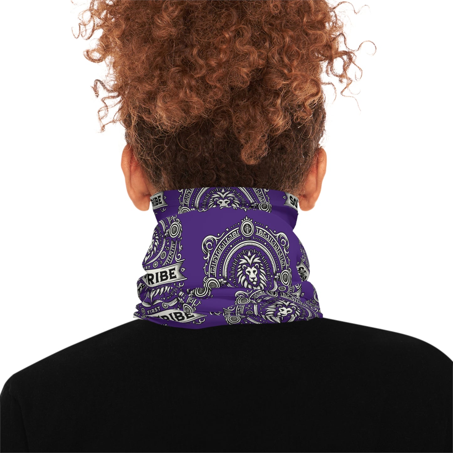 SOL TRIBE Midweight Neck Gaiter/ Head Wrap (purple)