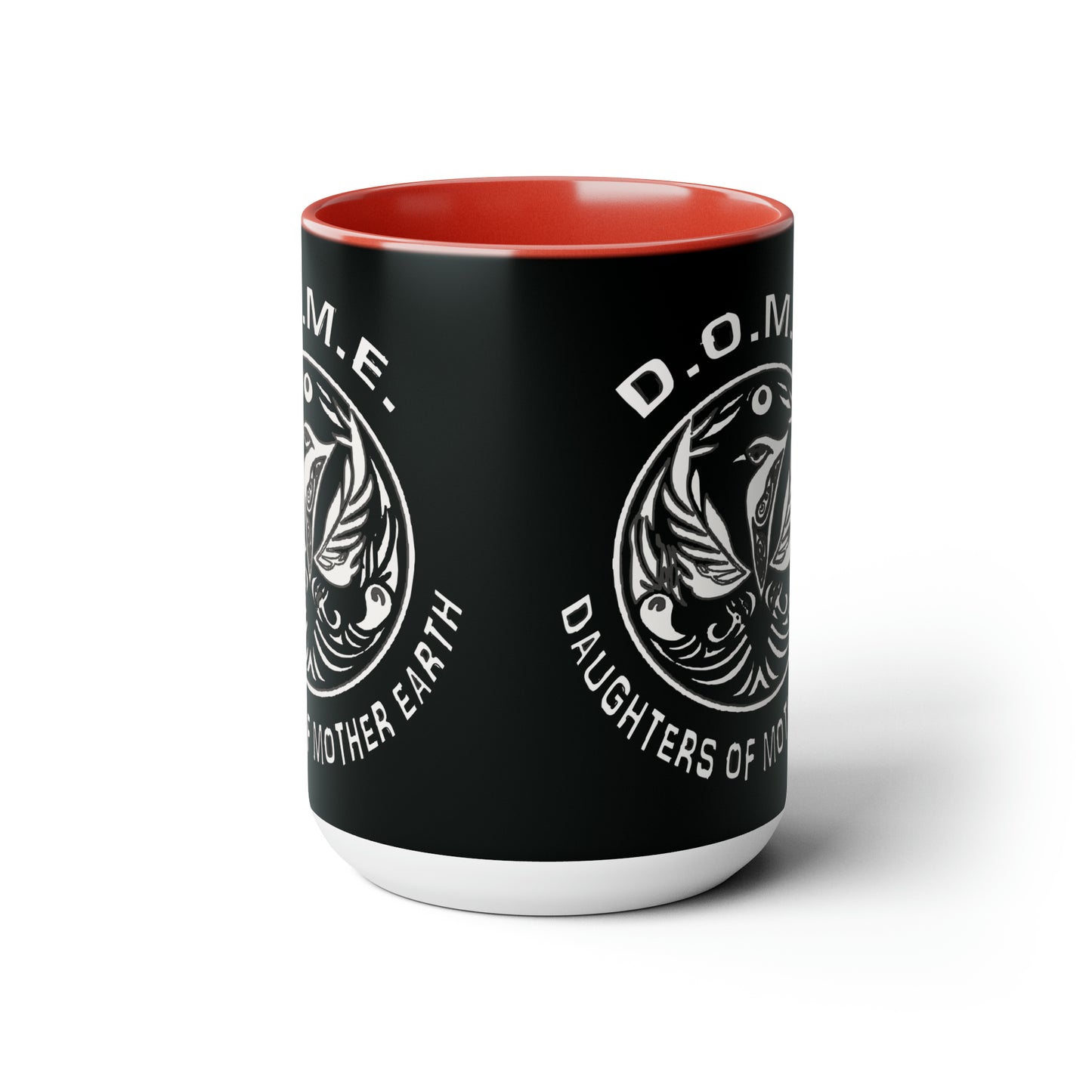 D.O.M.E Two-Tone Coffee Mugs, 15oz